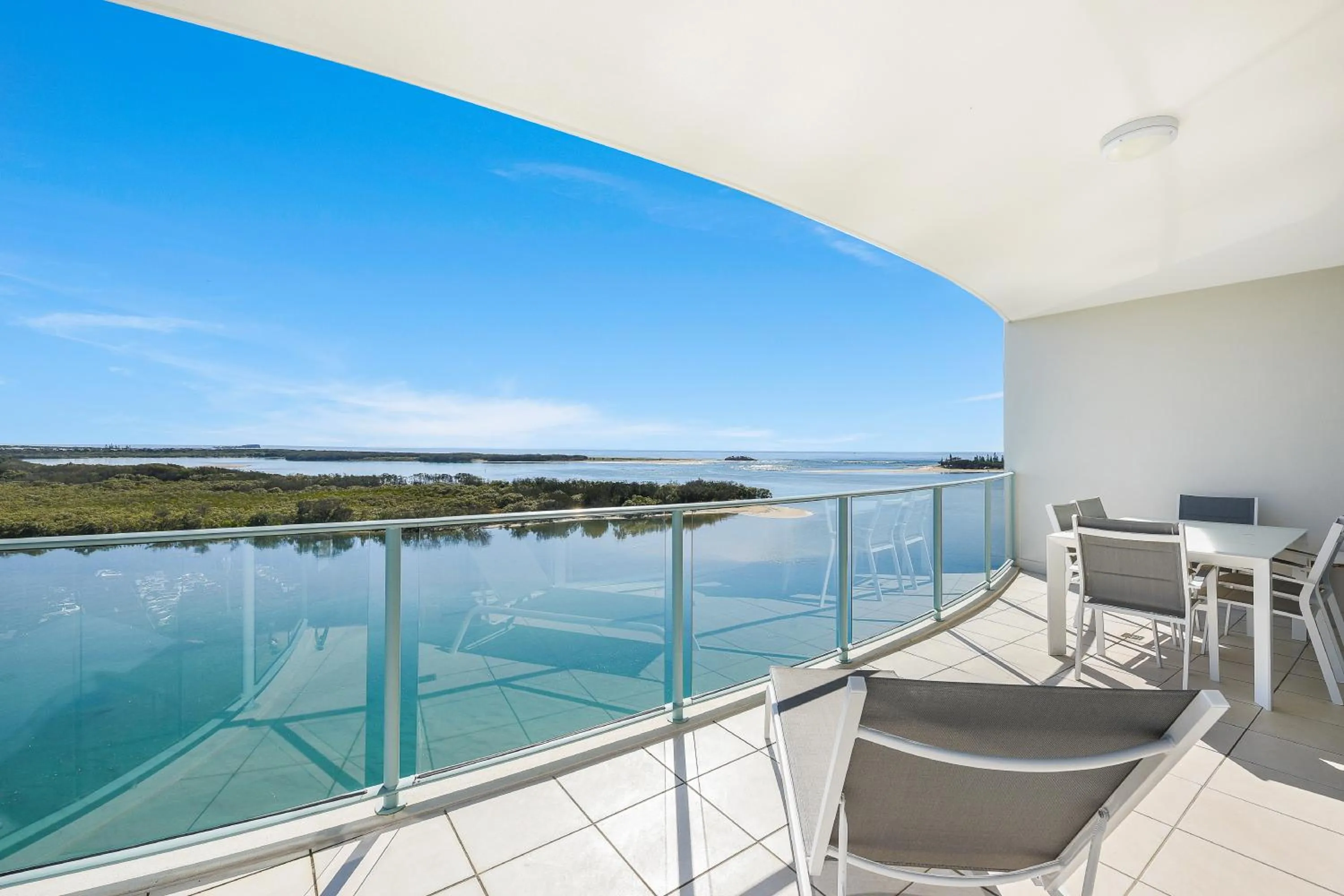 Balcony/Terrace in The Duporth Riverside