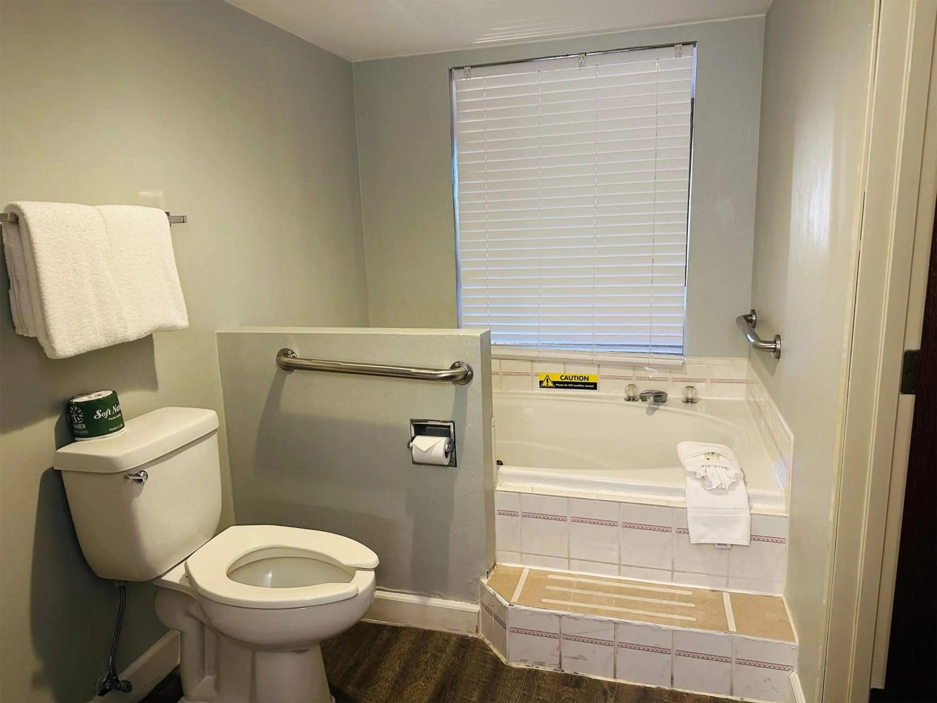 Bathroom in Days Inn by Wyndham Seatac Airport