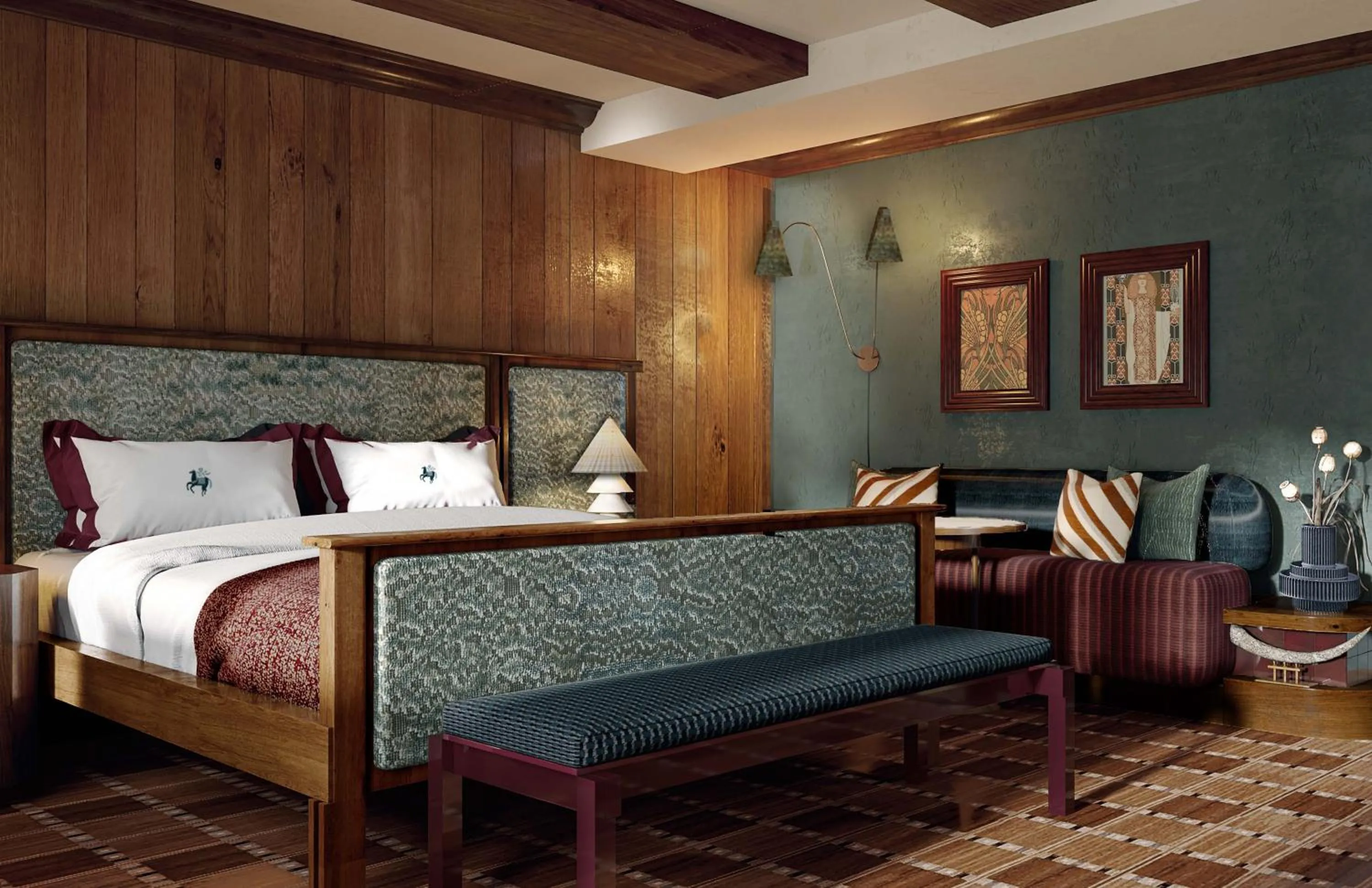 Bedroom, Bed in Snake River Lodge