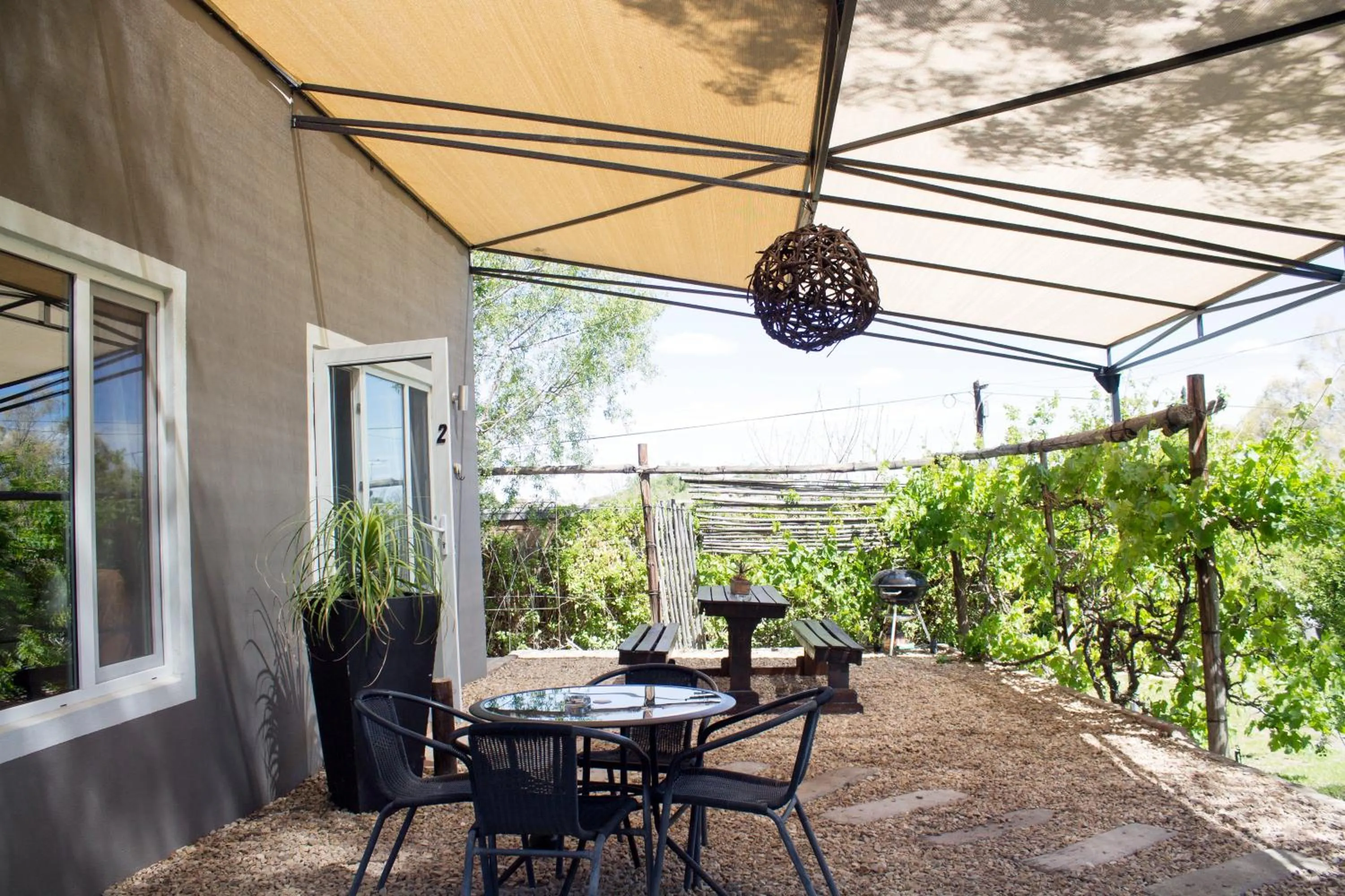 Garden view in Haus Holzapfel