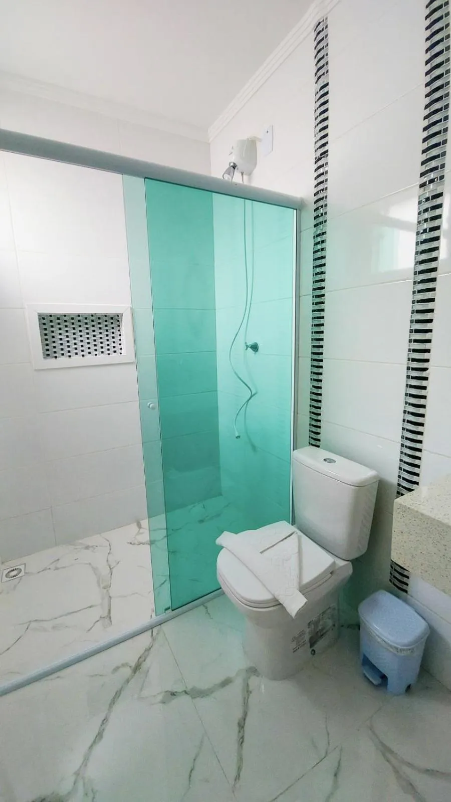 Shower in Pousada Cavalero