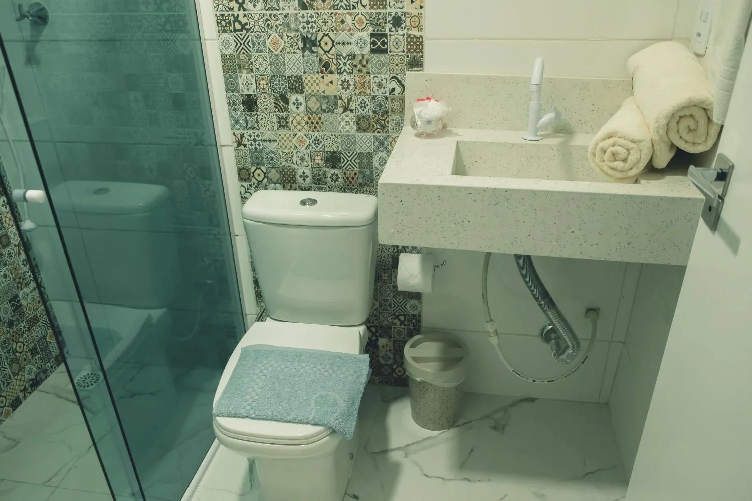 Toilet in Pousada Cavalero