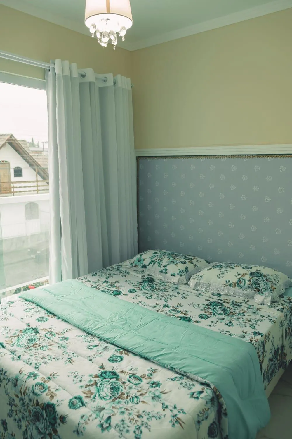 Bed in Pousada Cavalero