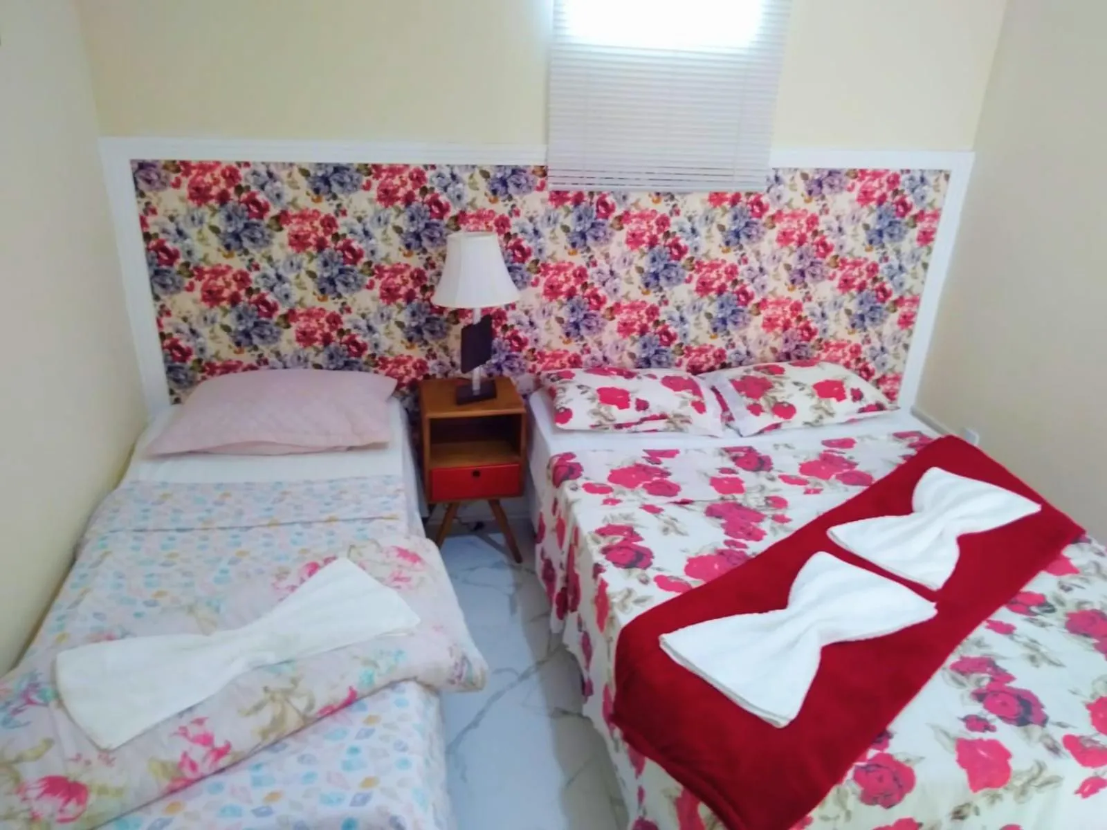 Bed in Pousada Cavalero