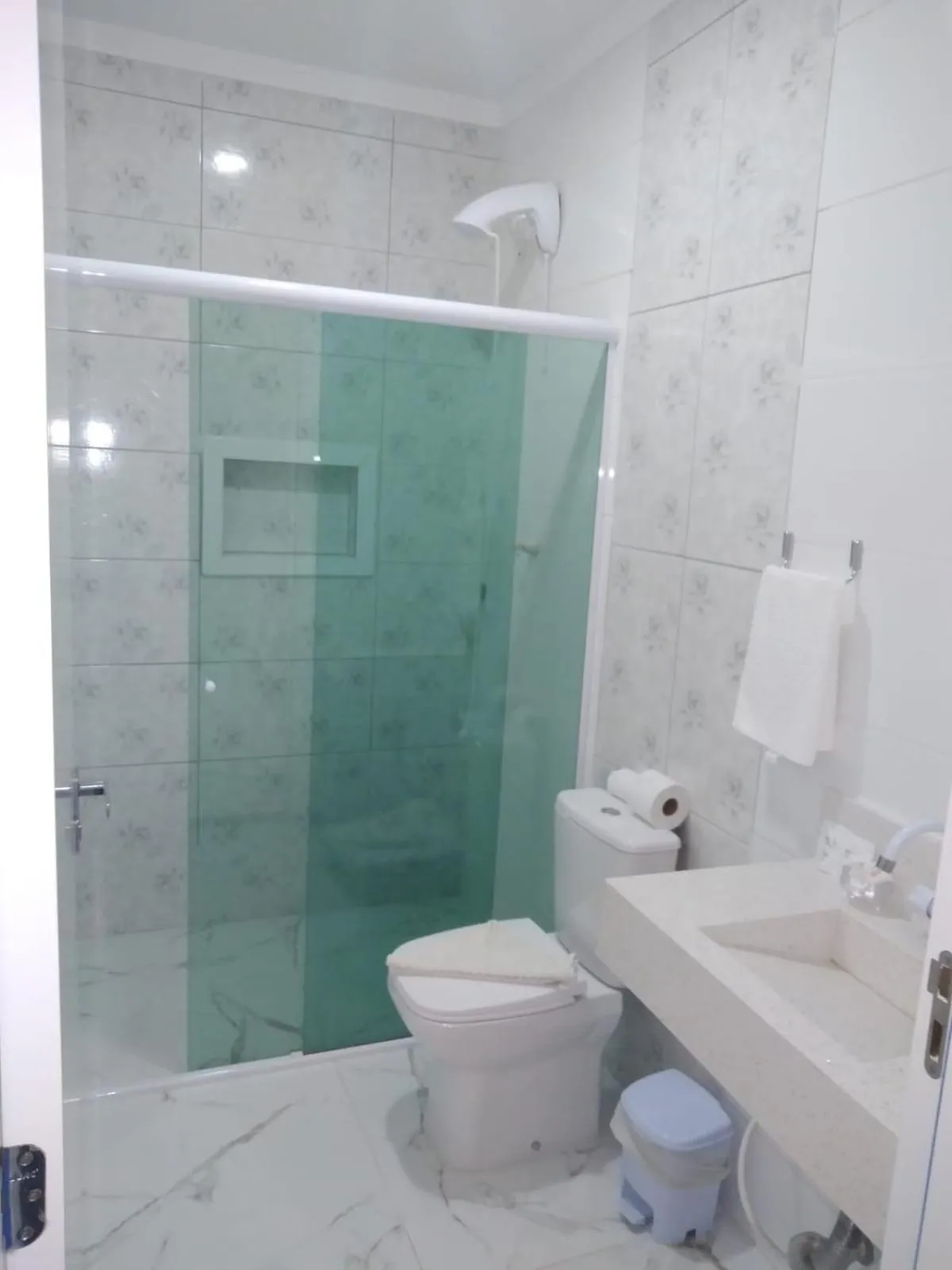 Shower in Pousada Cavalero