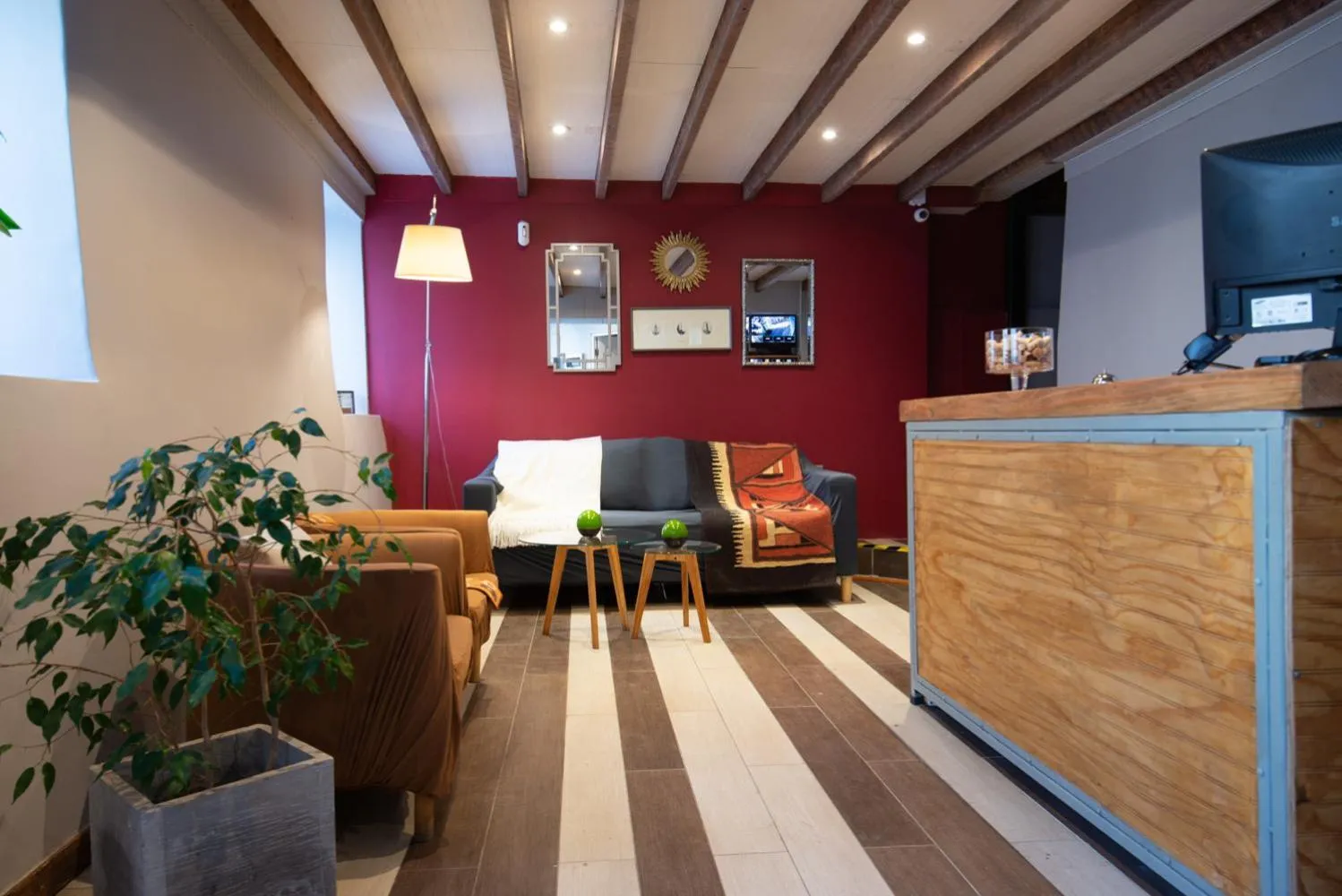 Lobby or reception in BO Hotel & Terraza