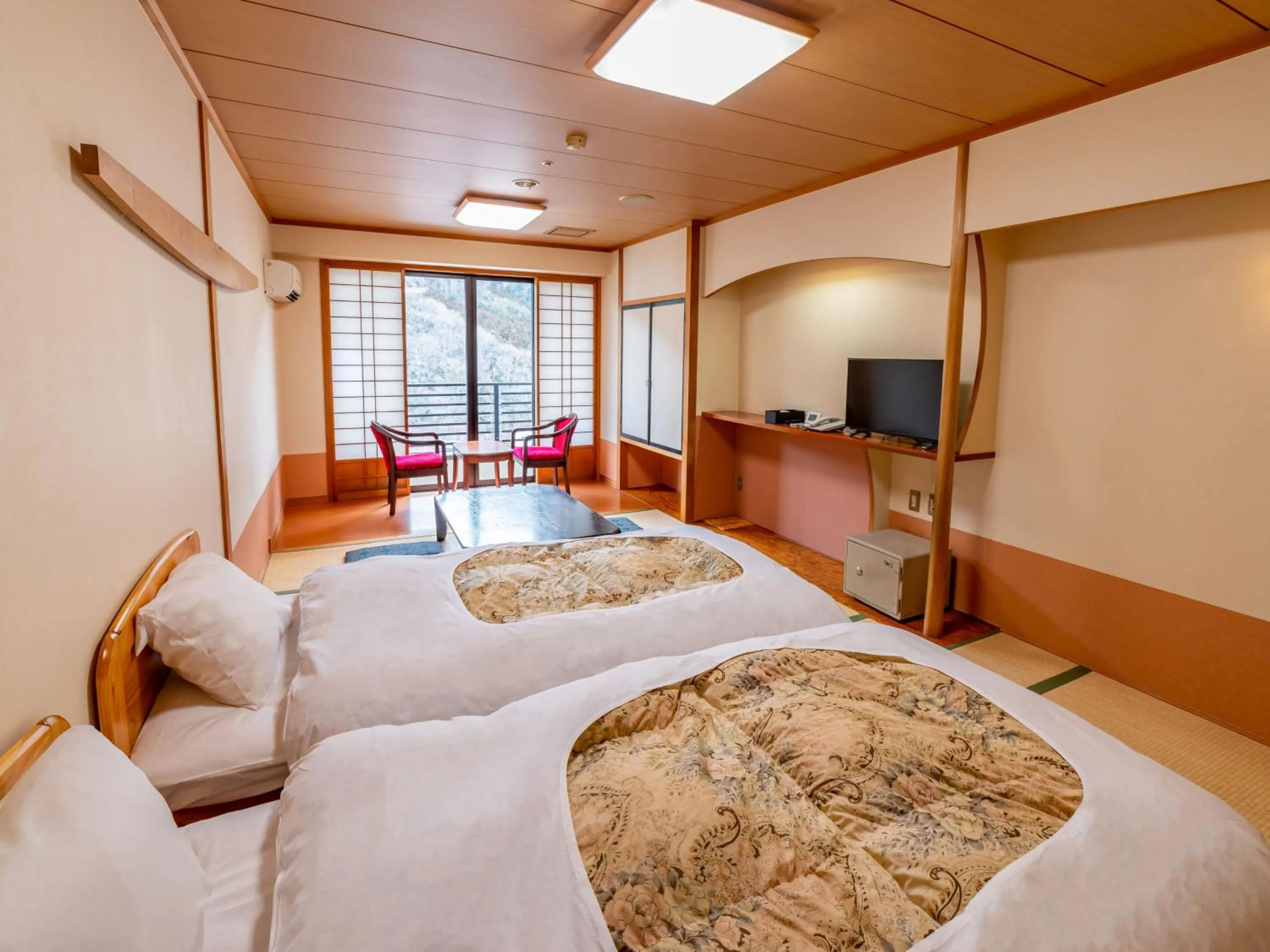Photo of the whole room, Bed in YU-FURI Nasu-Shiobara