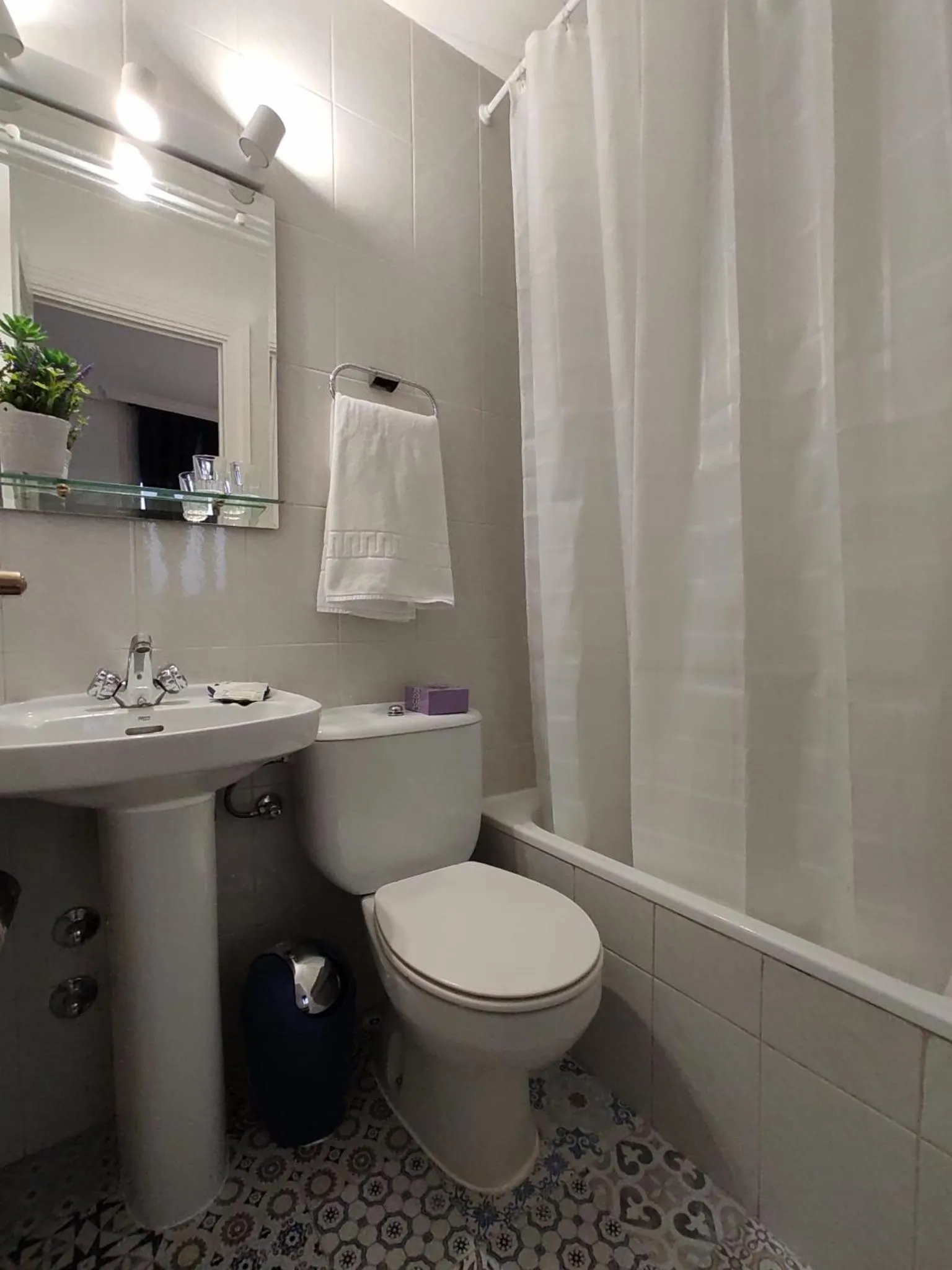 Toilet in Hostal Alfaro