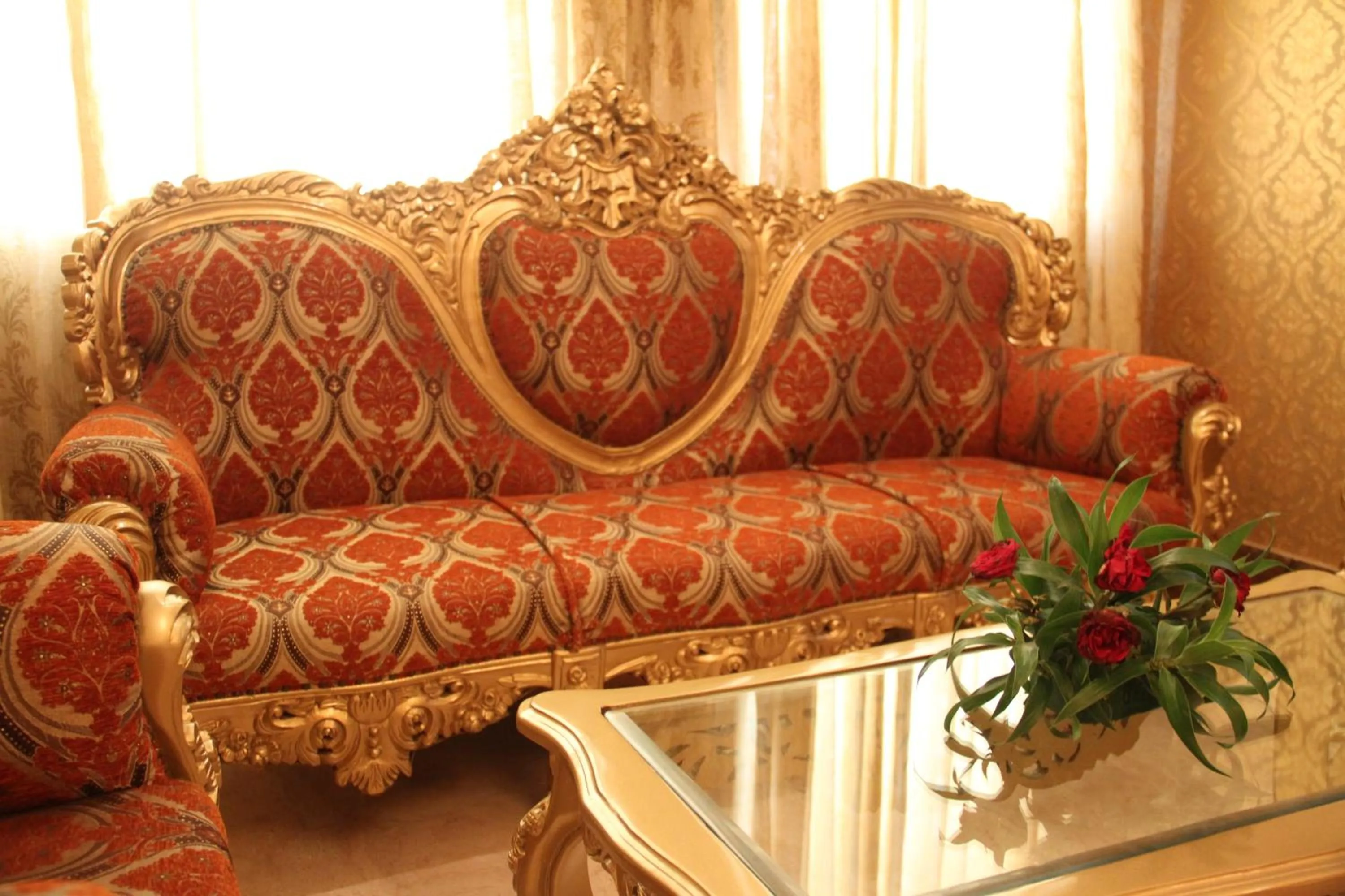 Living room in WelcomHeritage Traditional Haveli