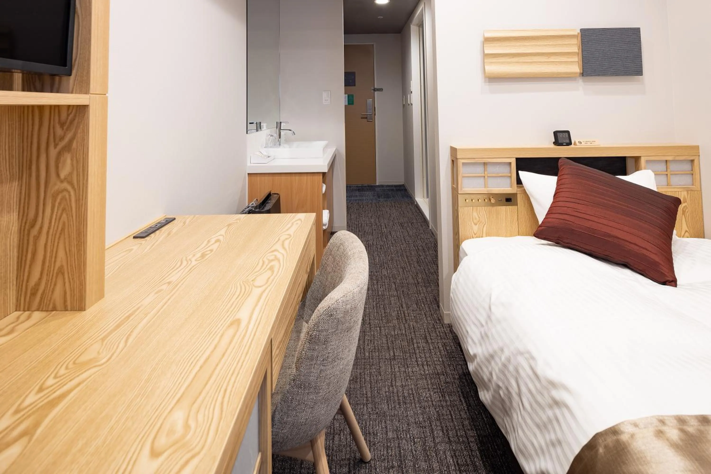 Bed in Hotel Grand Cocoe Kurashiki