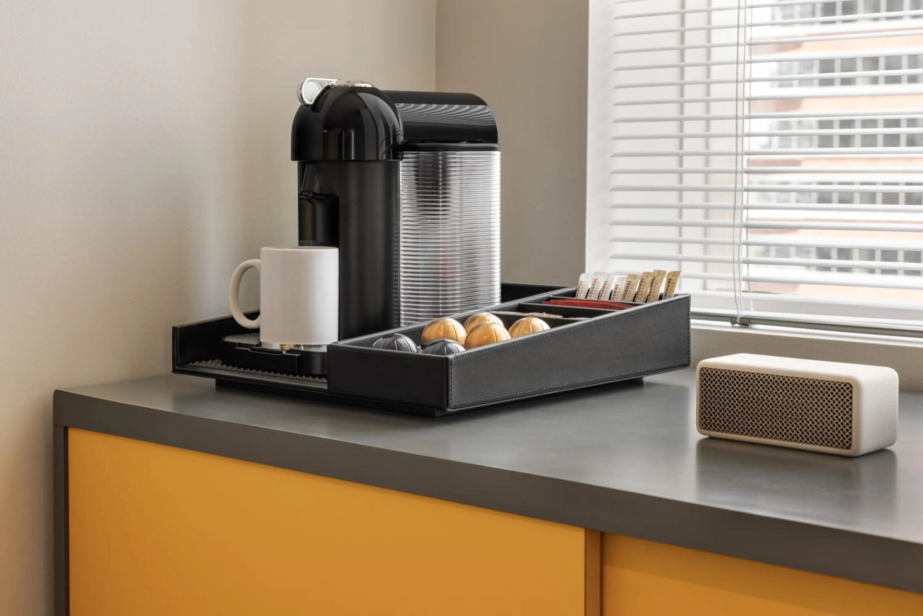 Food and drinks in The Delphi Downtown LA