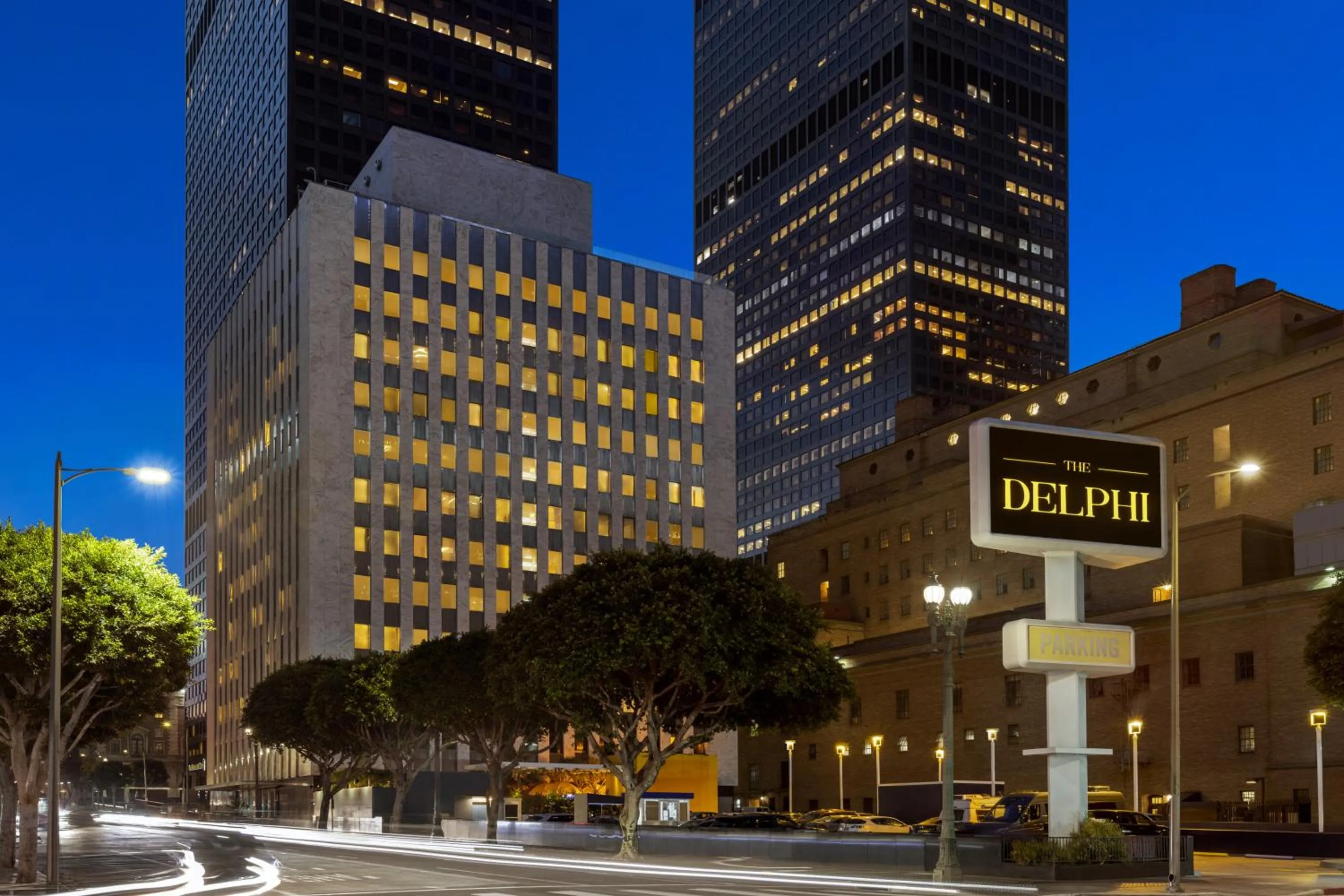 Property building in The Delphi Downtown LA