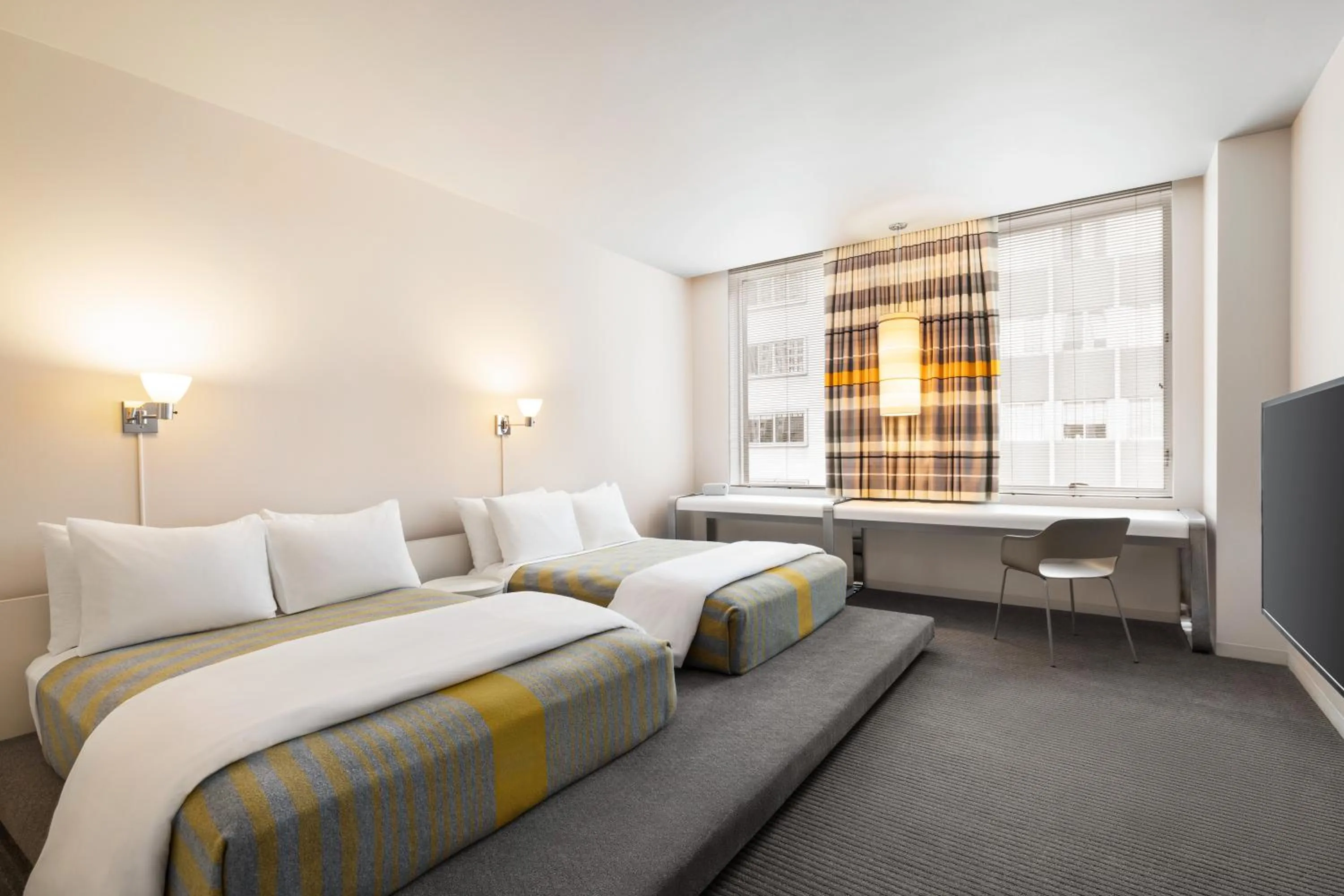 Bed in The Delphi Downtown LA