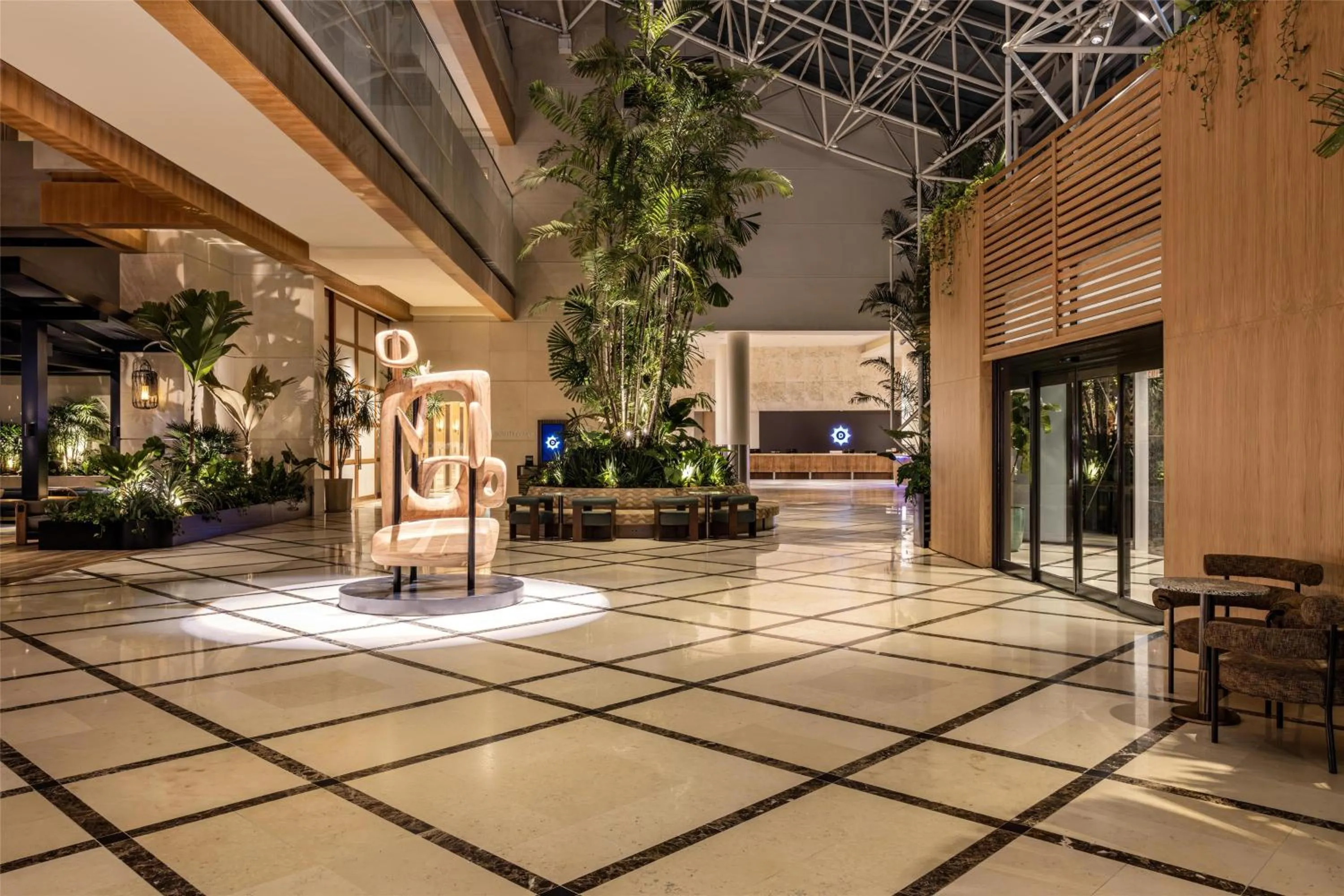 Lobby or reception in The Diplomat Beach Resort Hollywood, Curio Collection by Hilton