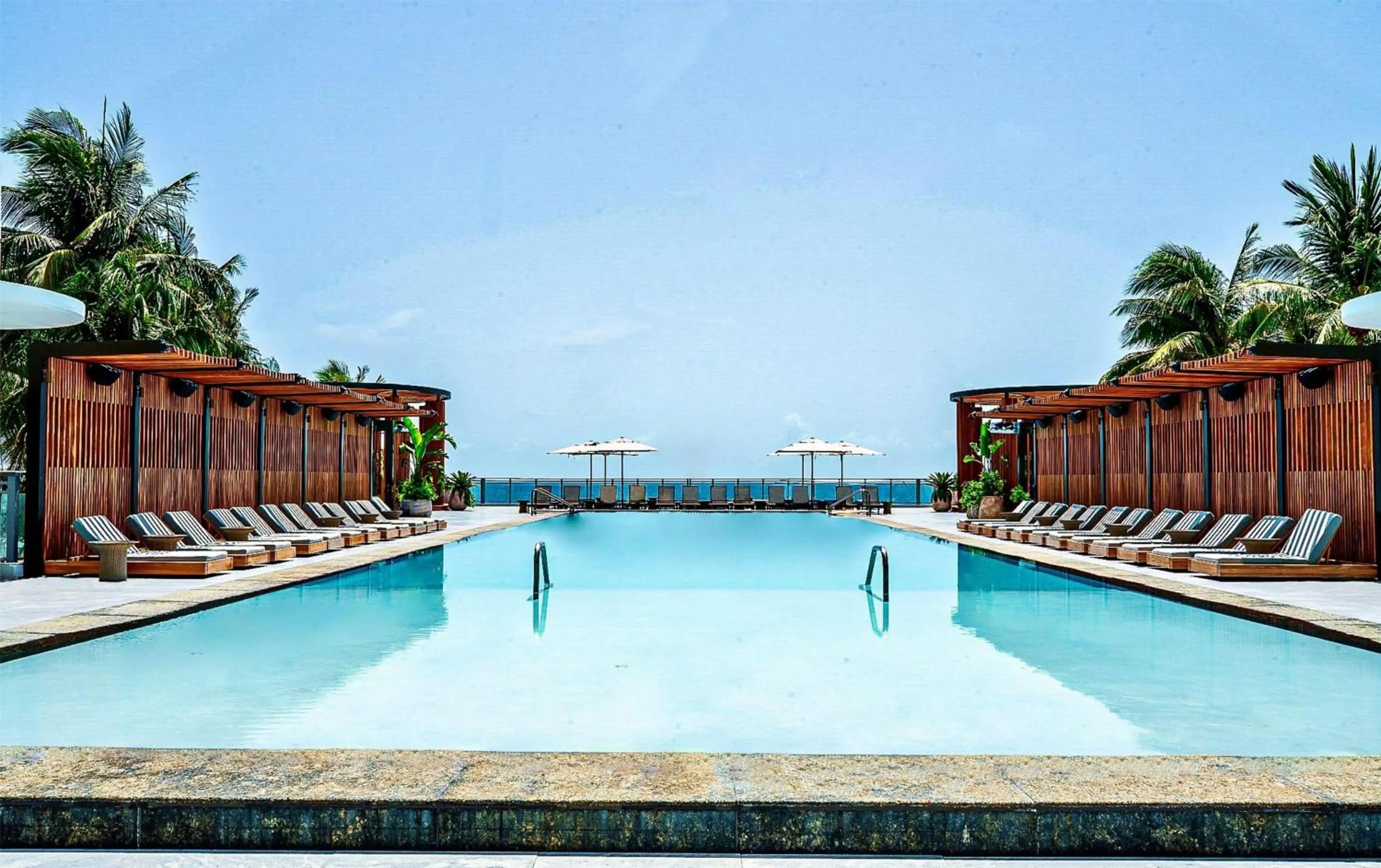 Pool view in The Diplomat Beach Resort Hollywood, Curio Collection by Hilton