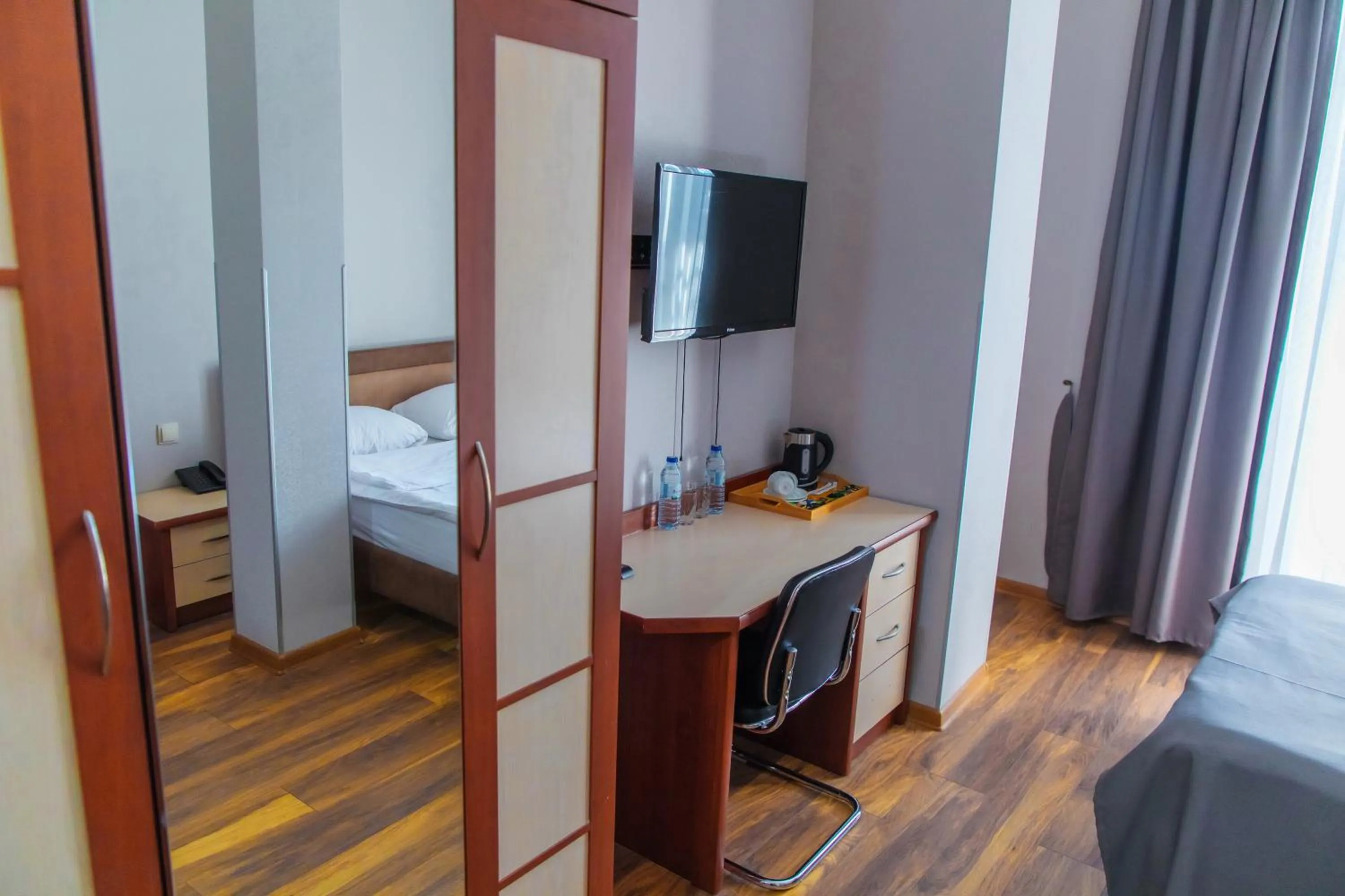 View (from property/room), Bed in Irmeni Hotel