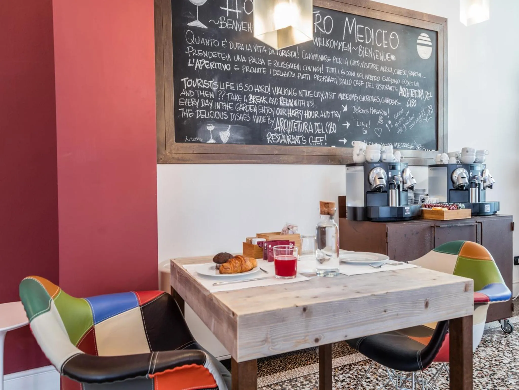 Restaurant/places to eat in Hotel Astro Mediceo