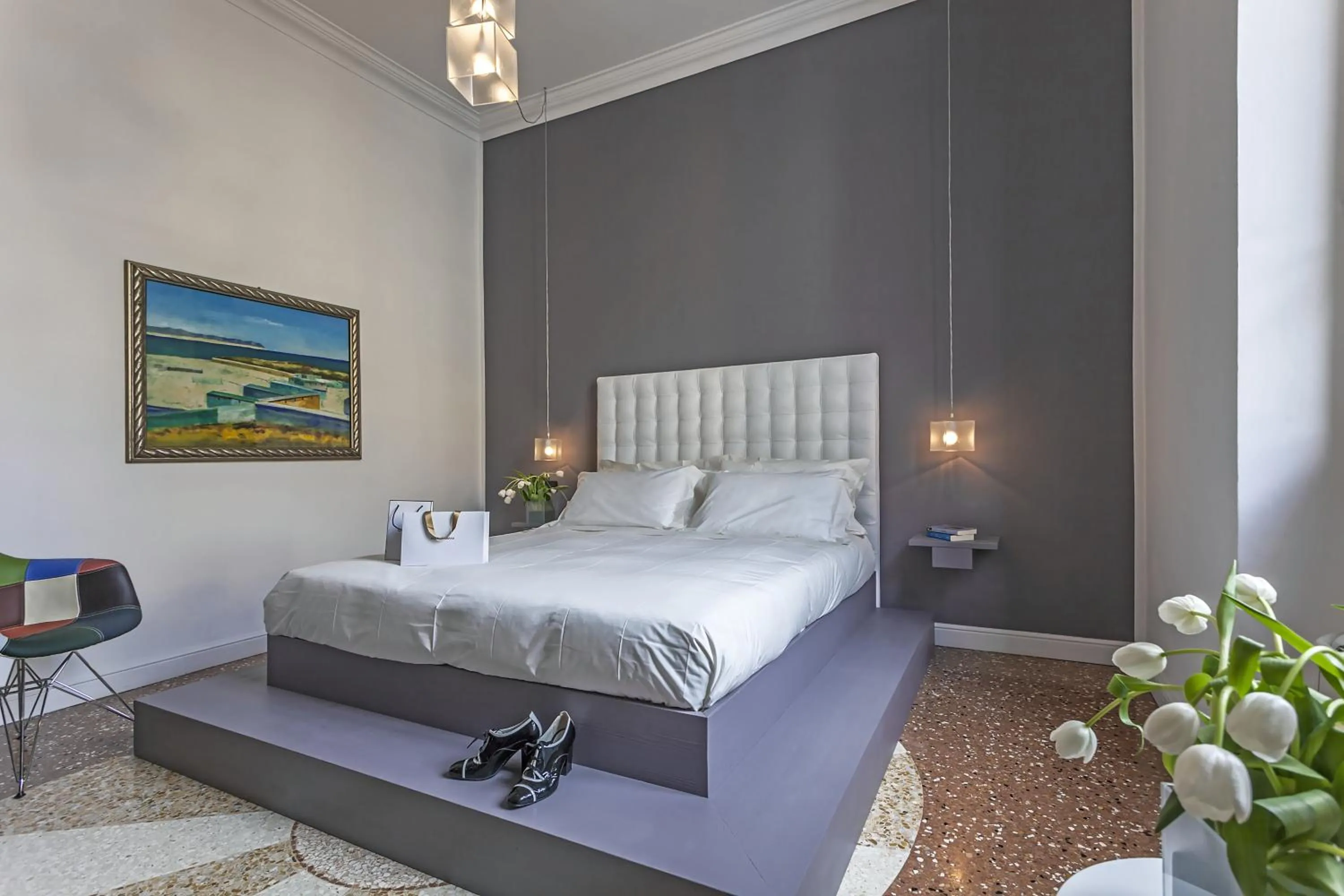 Bedroom, Bed in Hotel Astro Mediceo