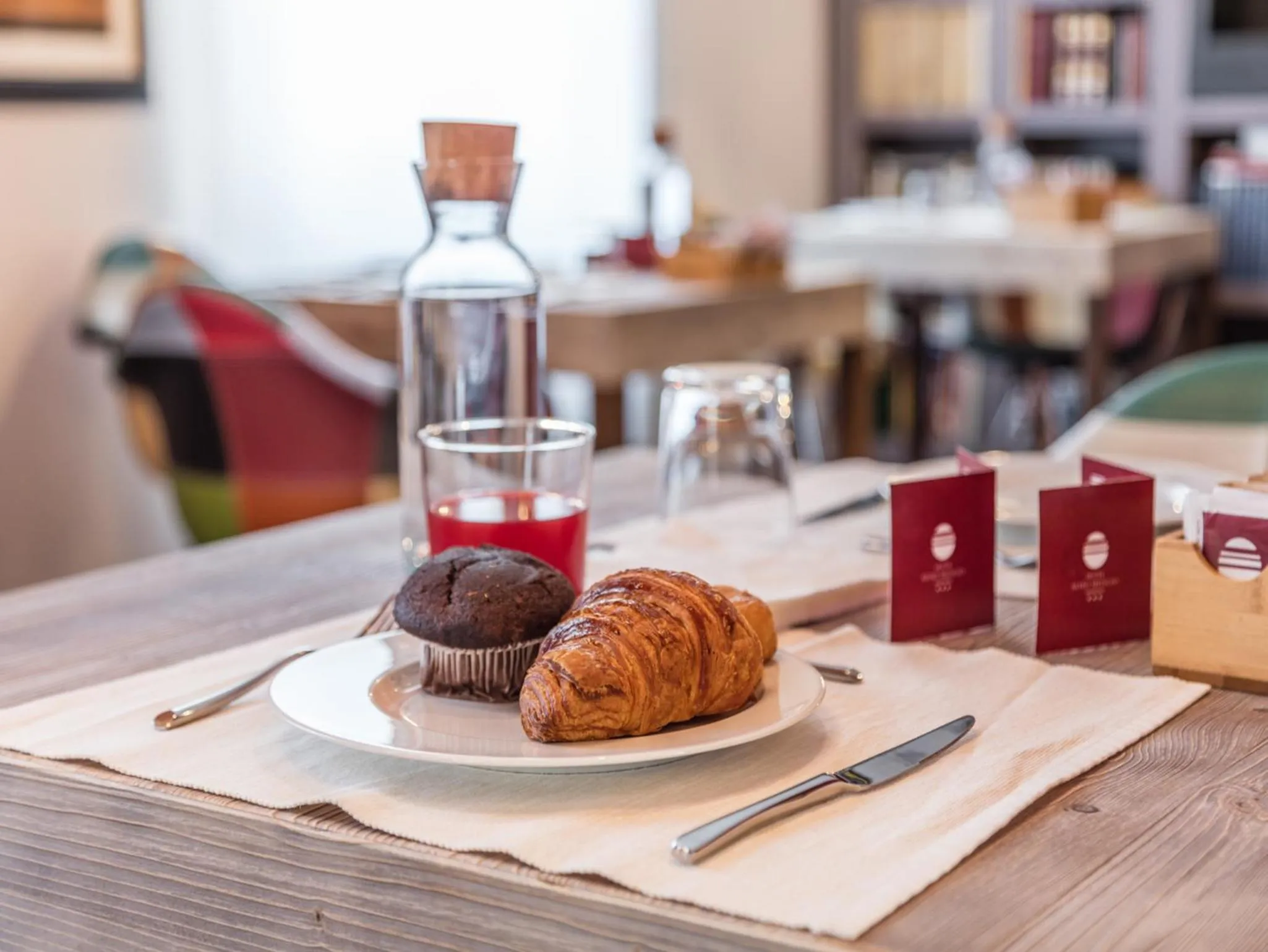 Continental breakfast in Hotel Astro Mediceo