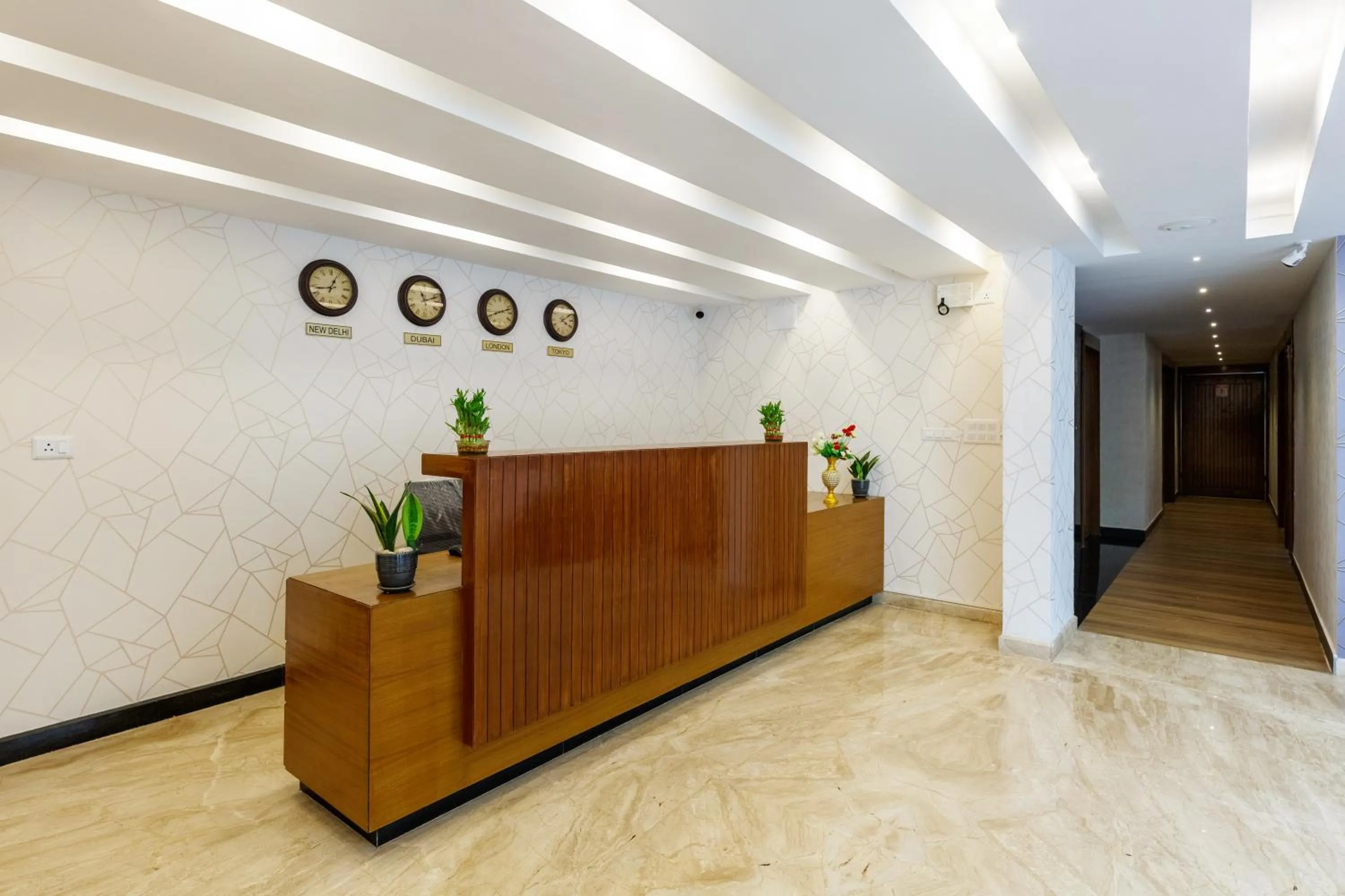 Lobby or reception in Royal Ace Boutique Hotel