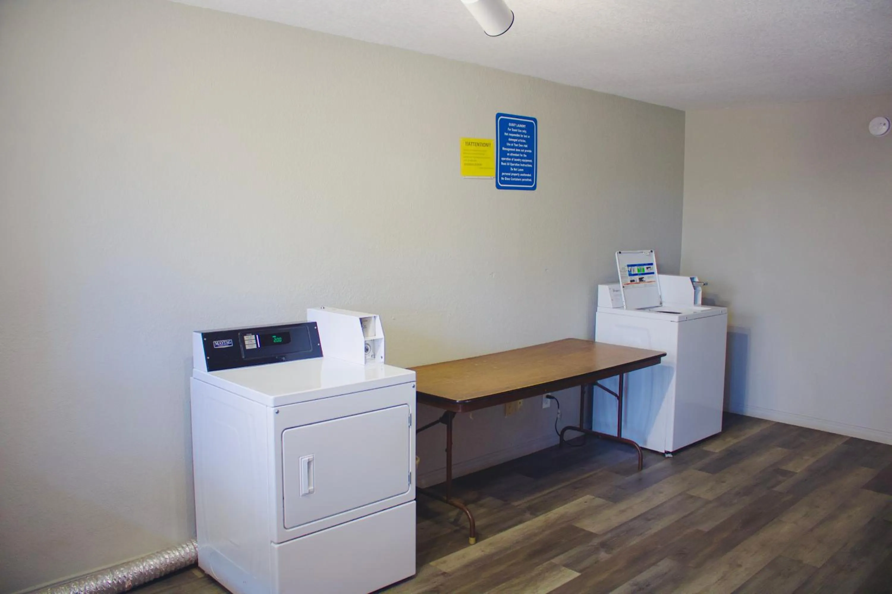 laundry in Meridian Inn Oklahoma City Airport