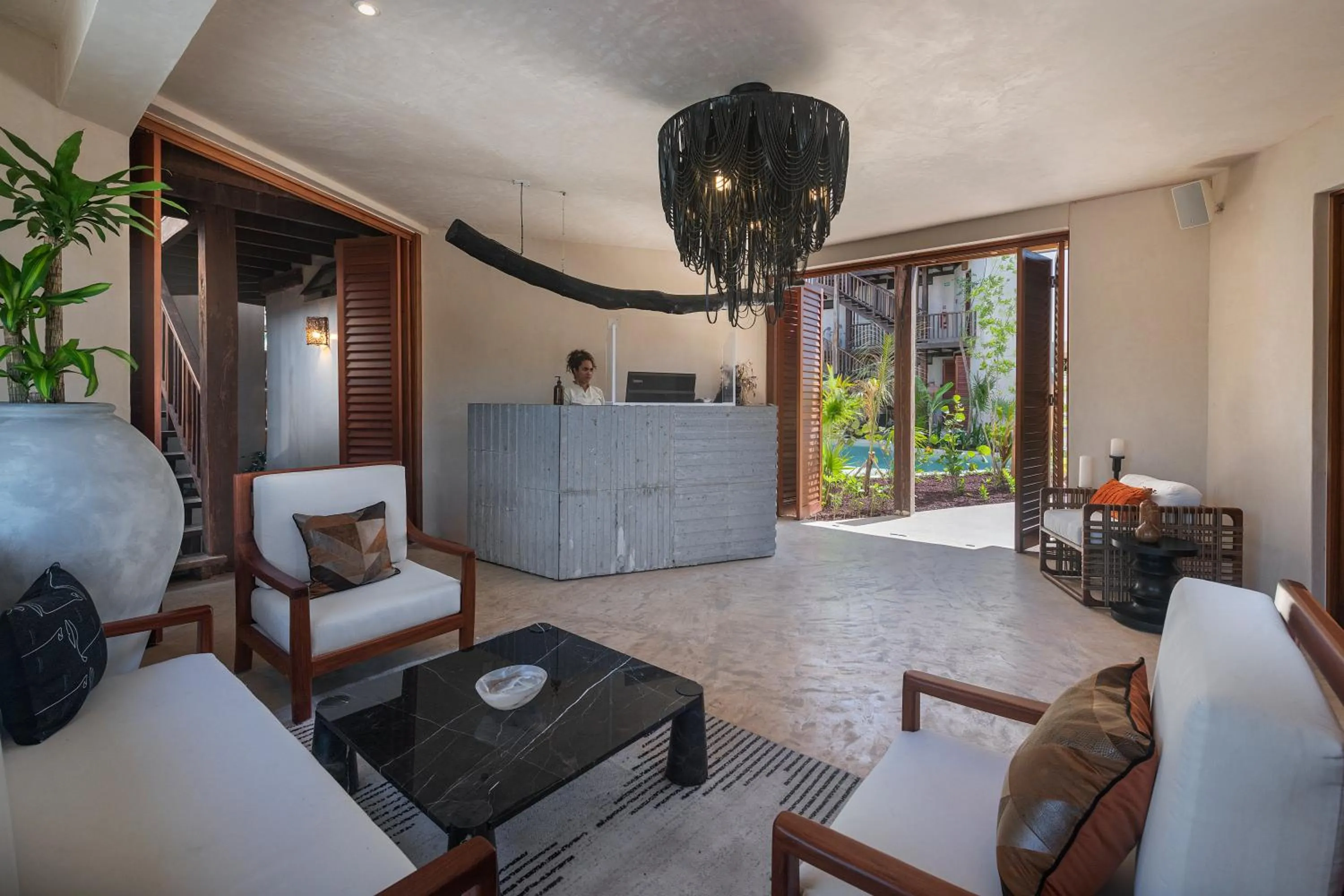 Lobby or reception in Nerea Tulum