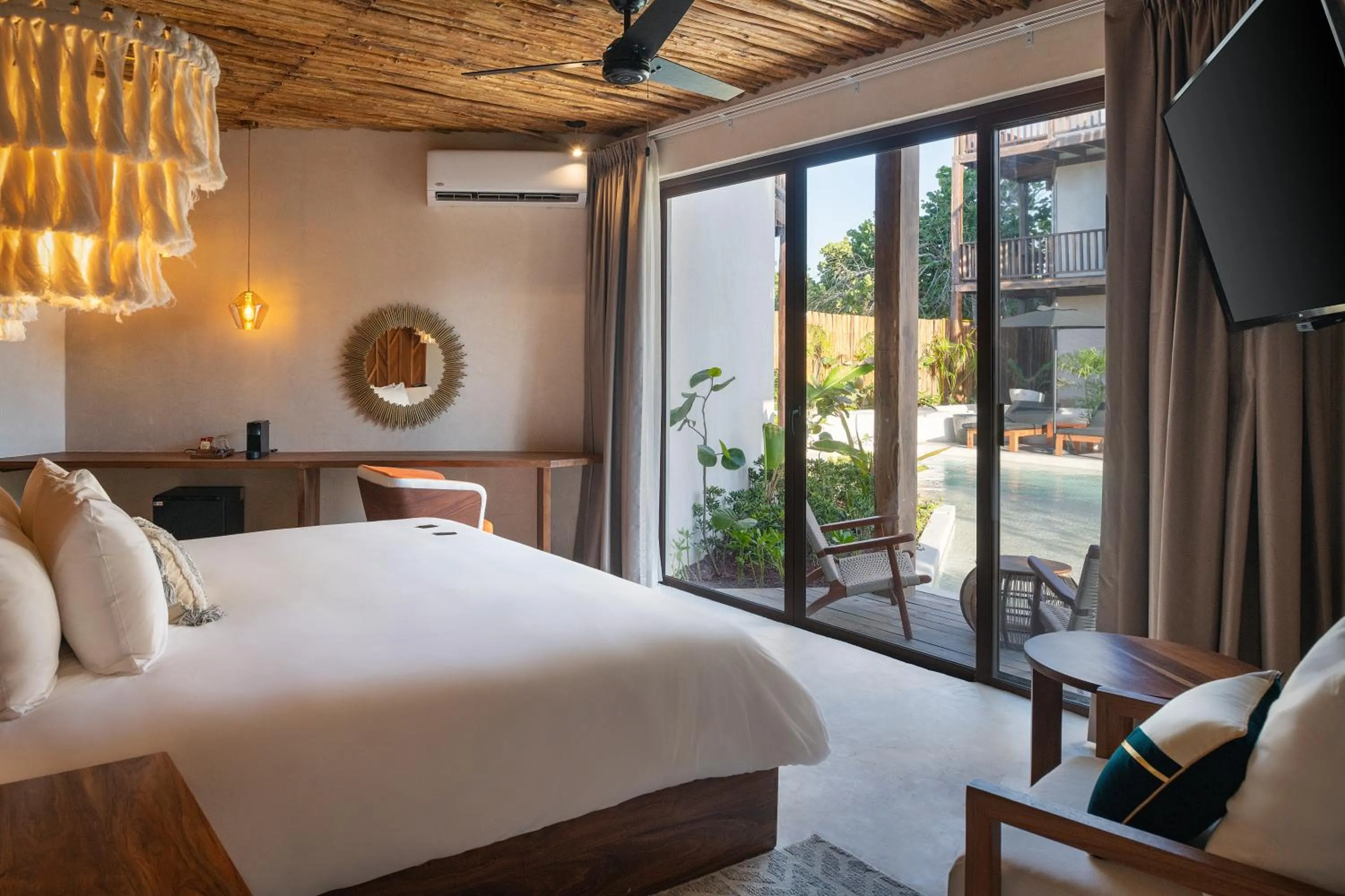 Bed in Nerea Tulum