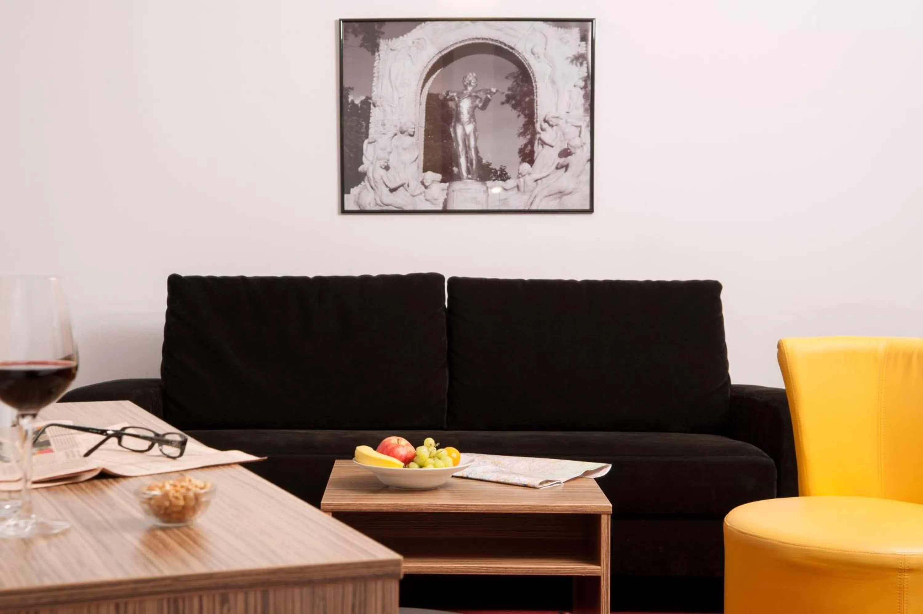 Bed in Senator Hotel Vienna