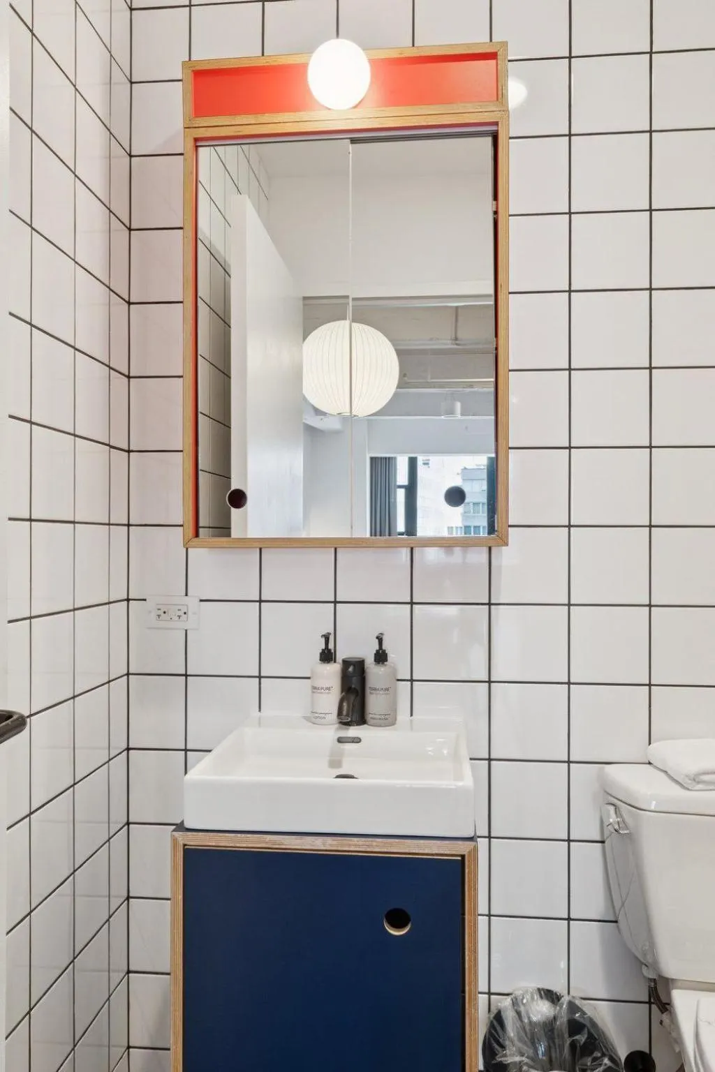 Bathroom in Placemakr Wall Street