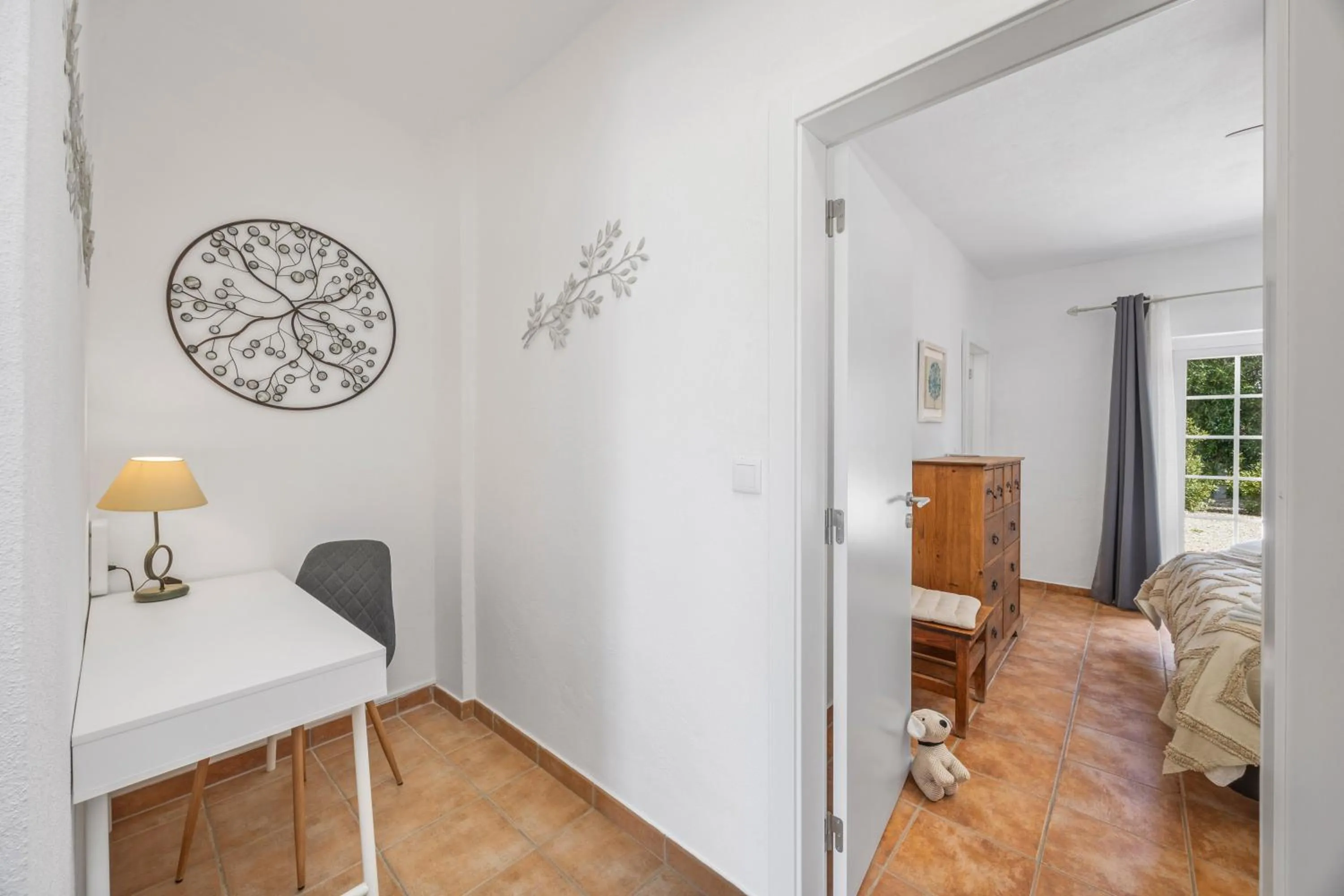 Bedroom, Bed in Casa Jardim Oasis