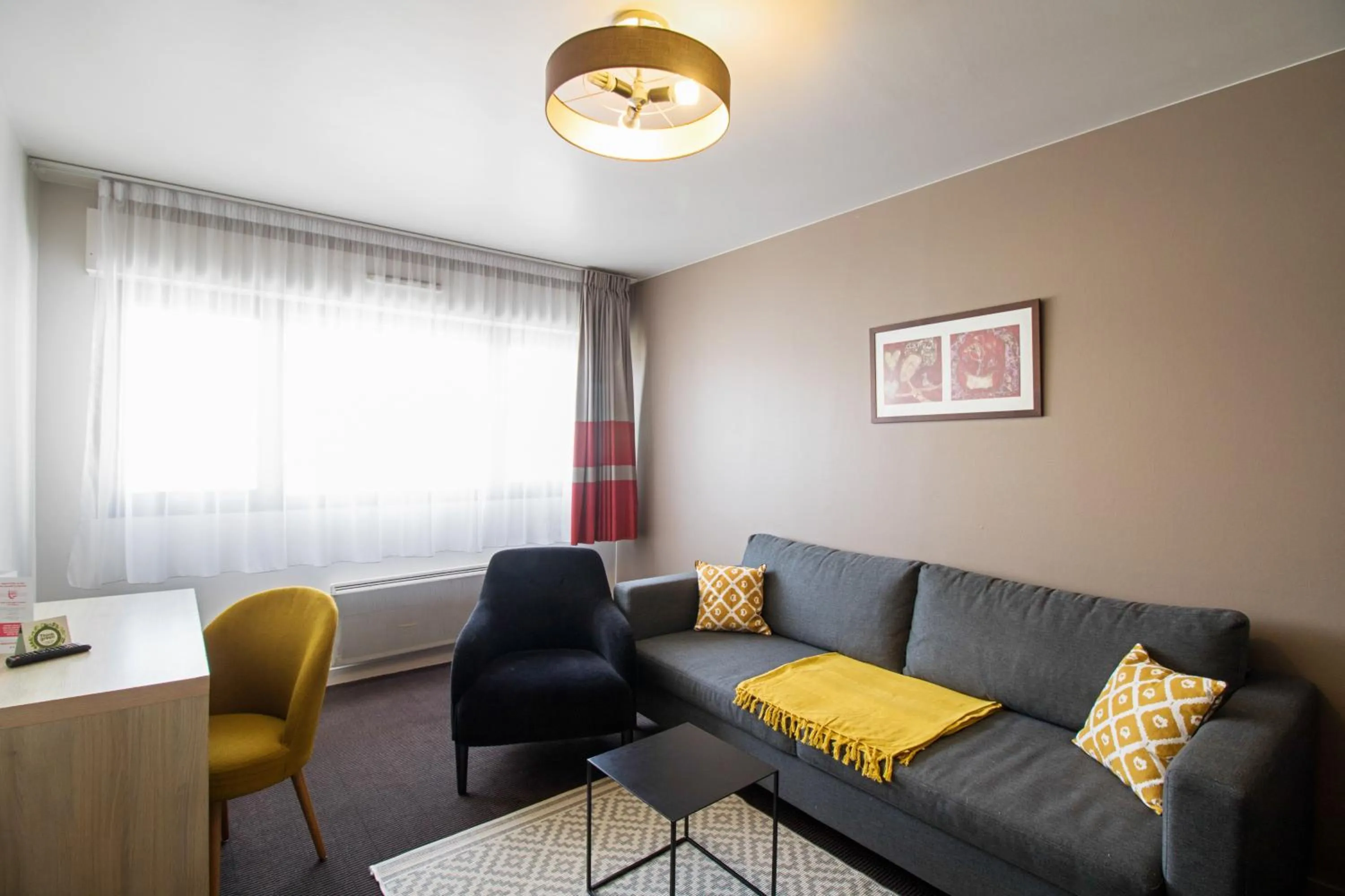 Living room in Appart’City Confort Paris Villejuif