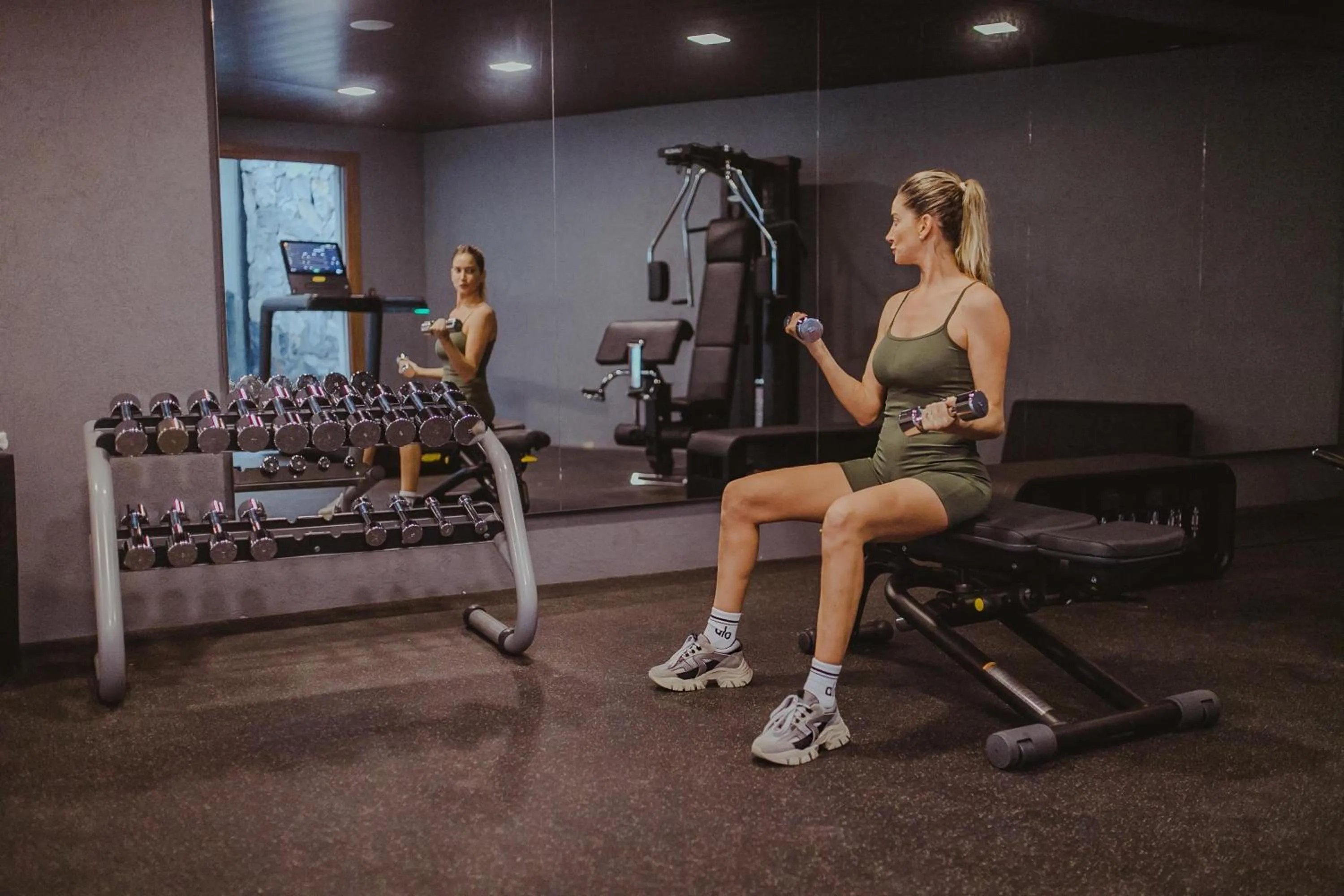 Fitness centre/facilities in Böden Hotel & Spa, AKEN SOUL