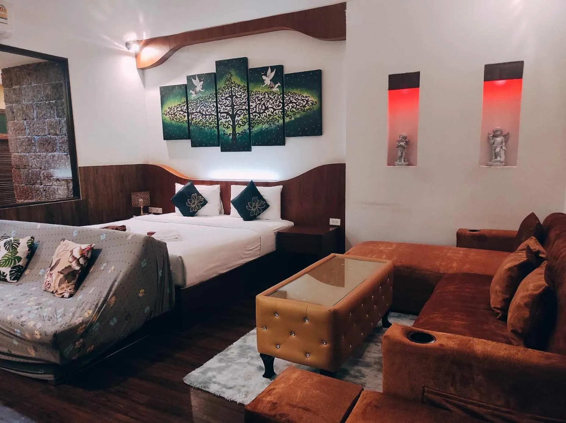 Bed in Foresto Sukhothai Guesthome