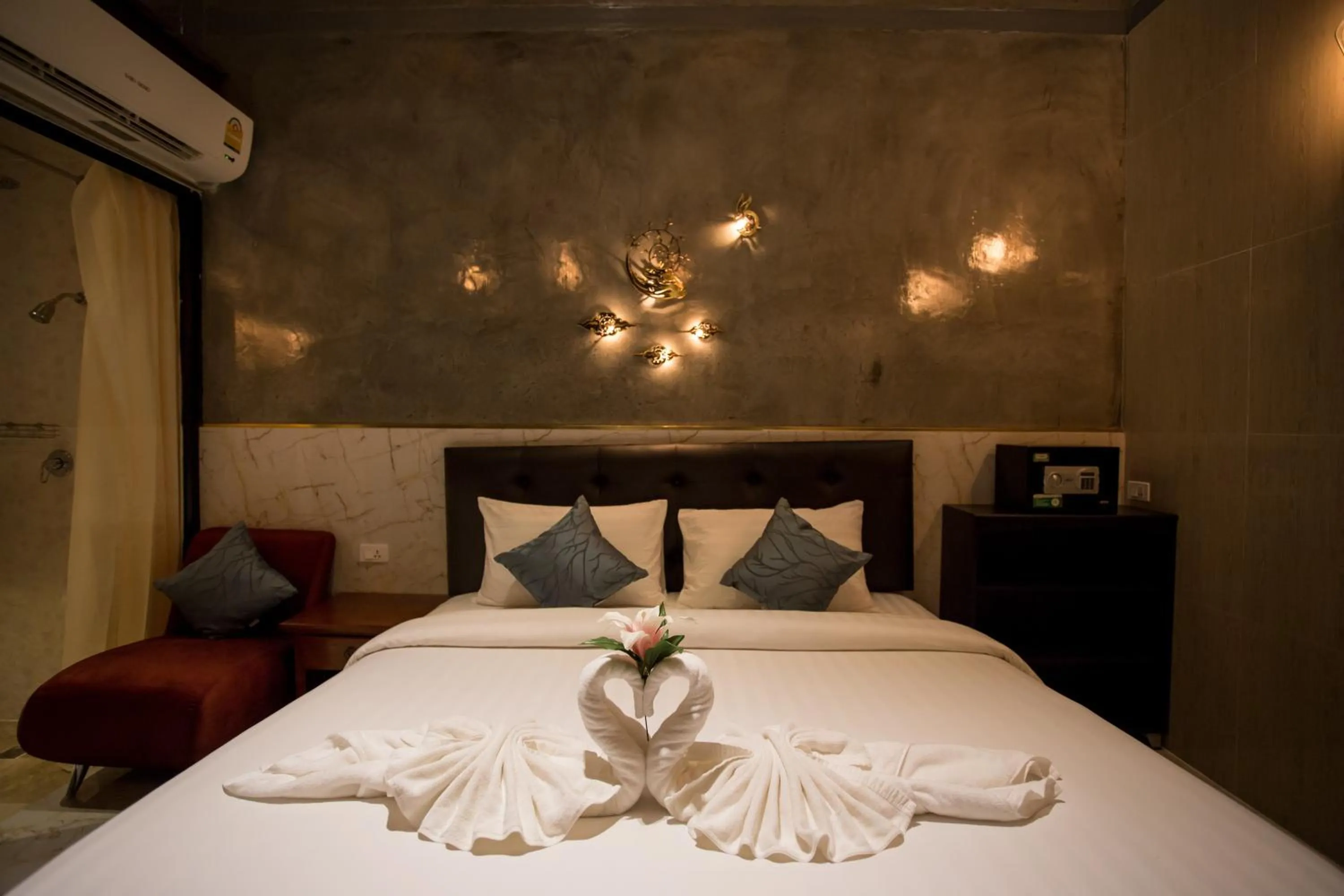 Bed in Foresto Sukhothai Guesthome