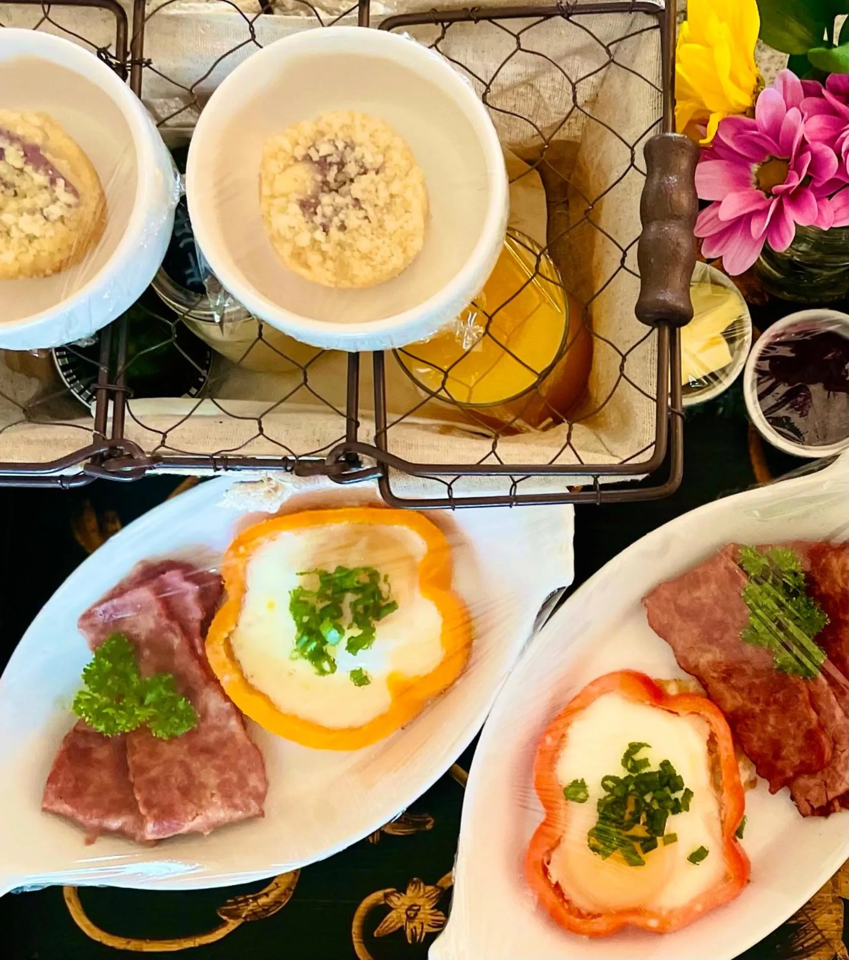 Breakfast in Domaine Chardonnay