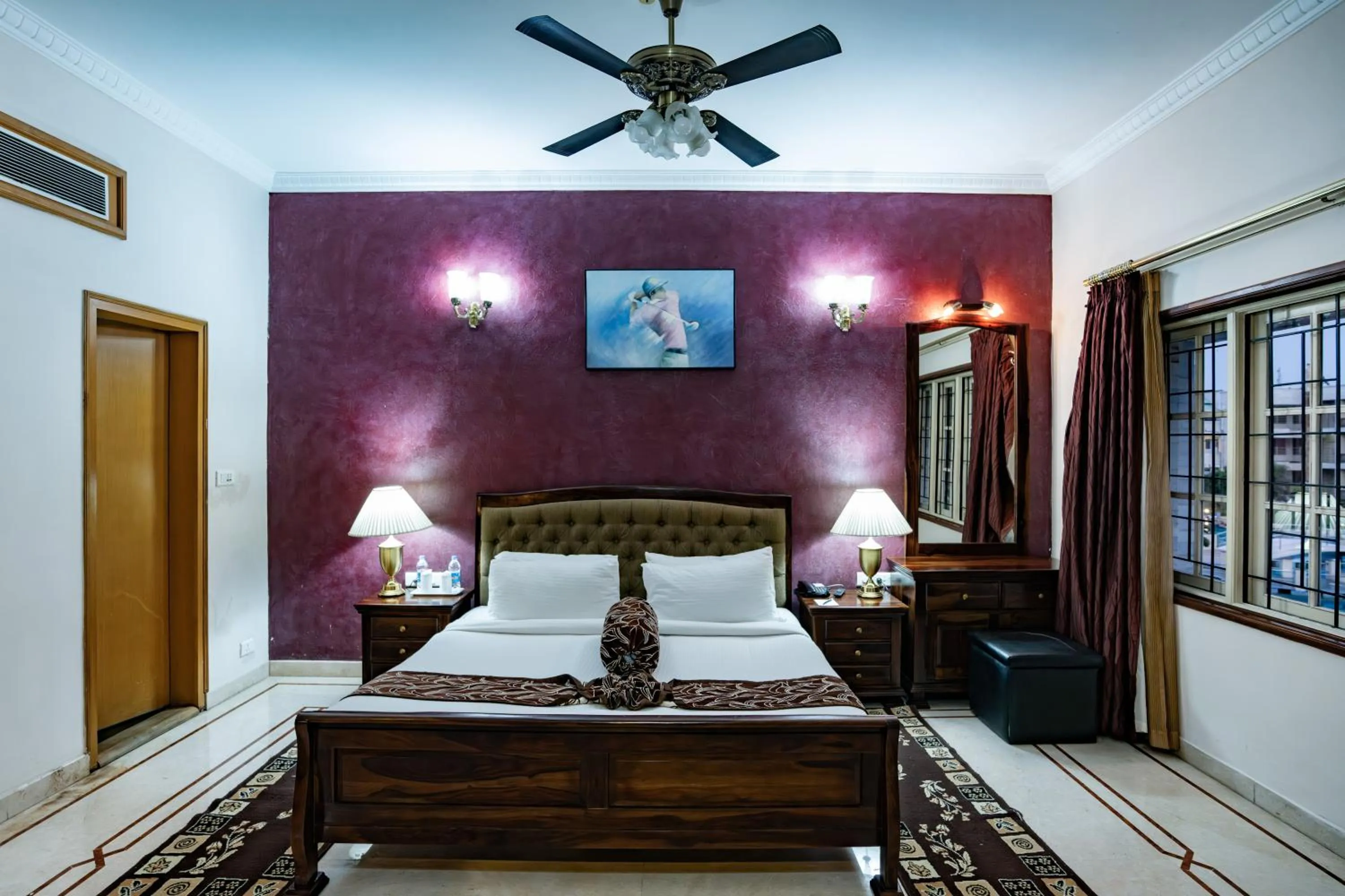 Bedroom, Bed in Eagleton The Golf Resort