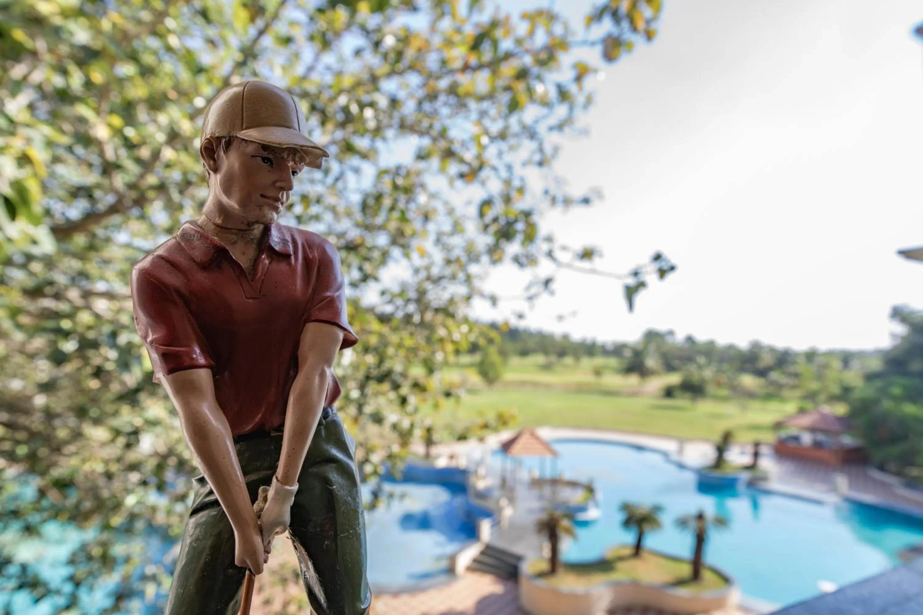 Pool view in Eagleton The Golf Resort