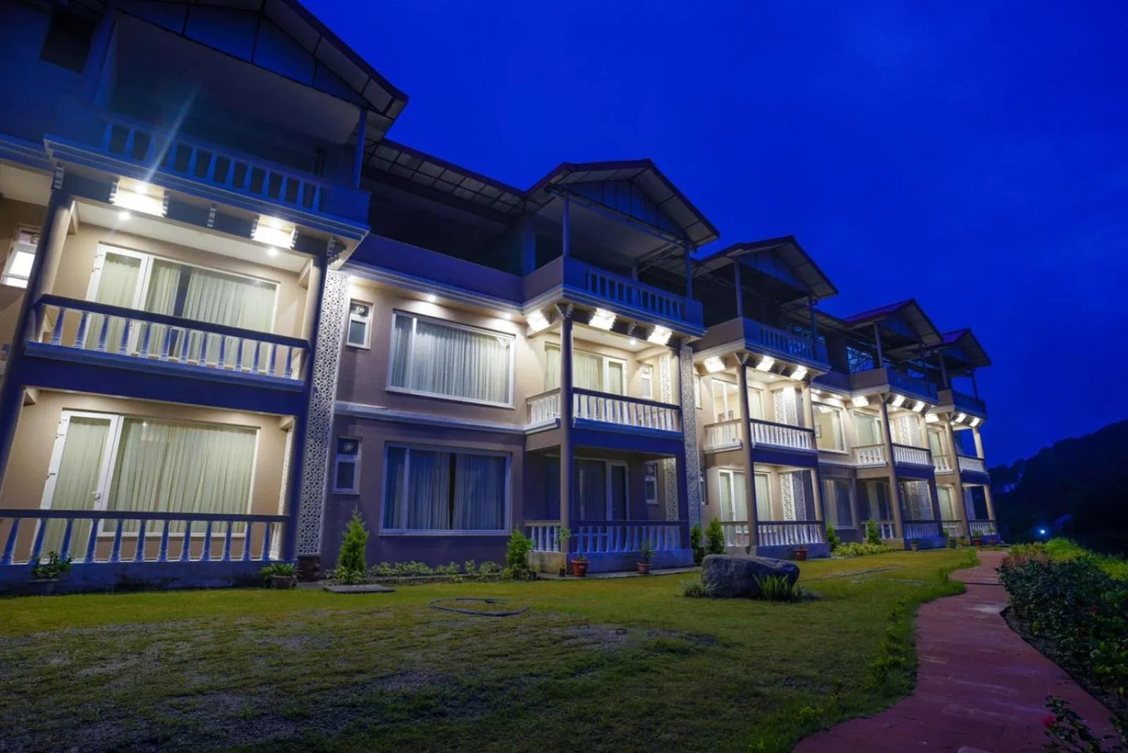 Garden in Neugal Riverfront Resort
