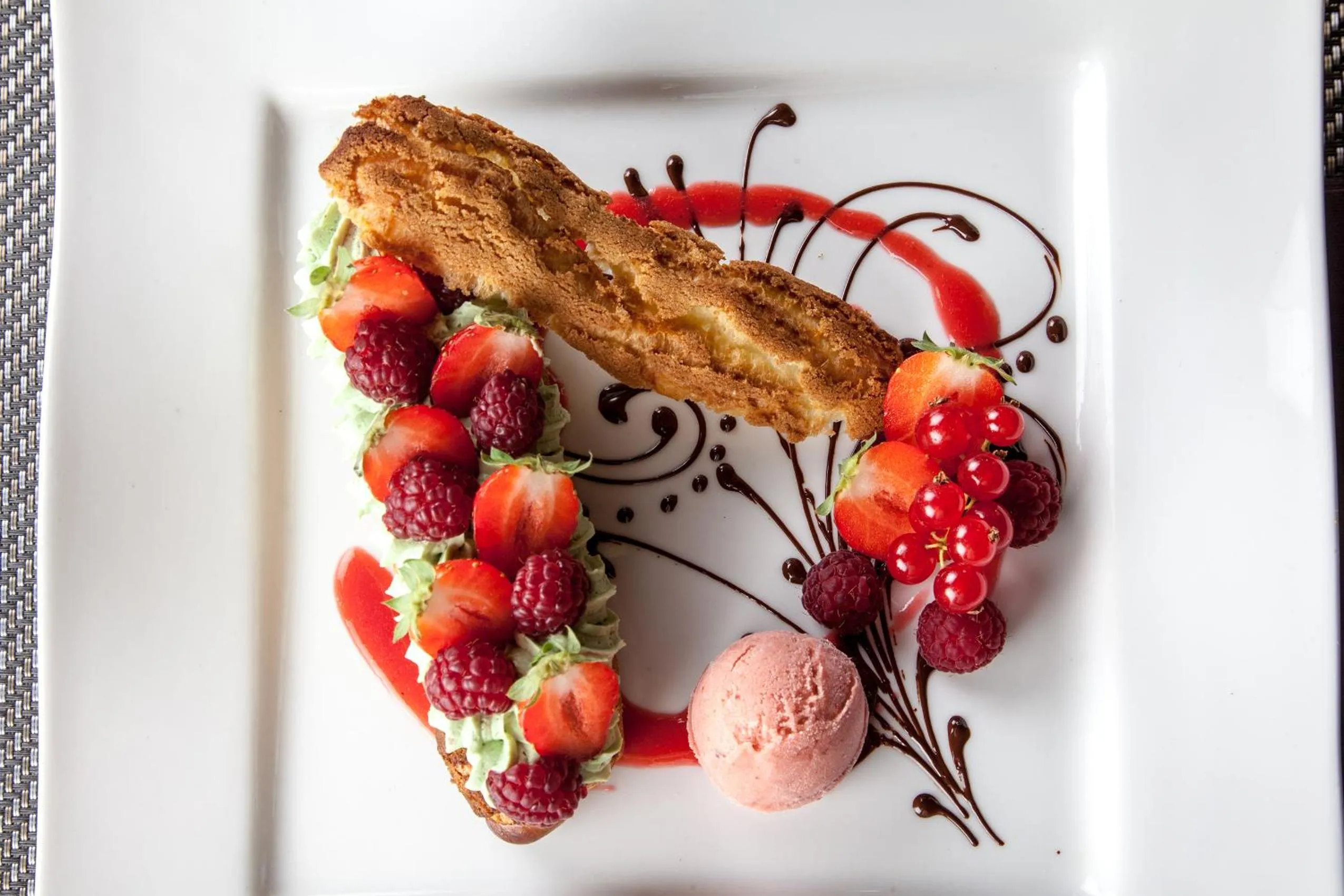 Food and drinks in Hôtel La Hoirie