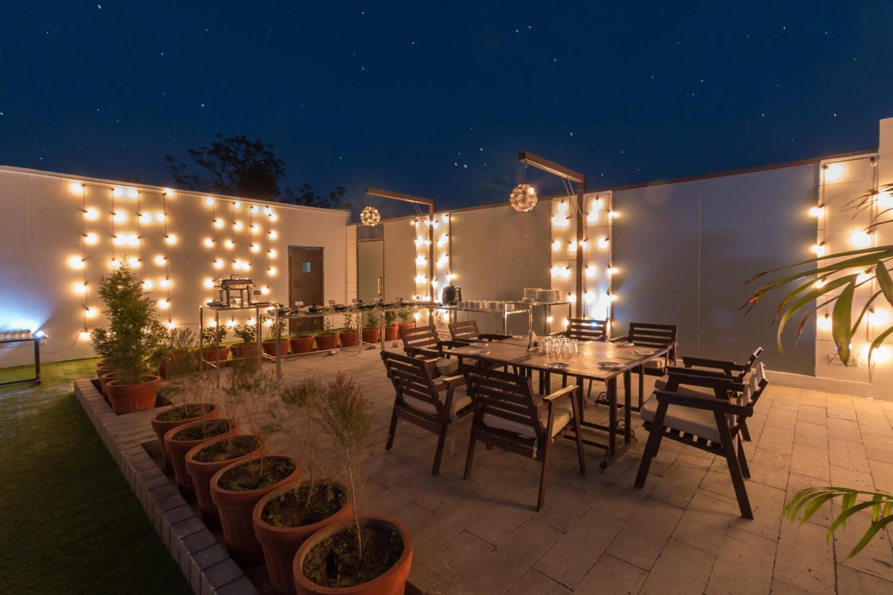 Patio in The Solitaire Express