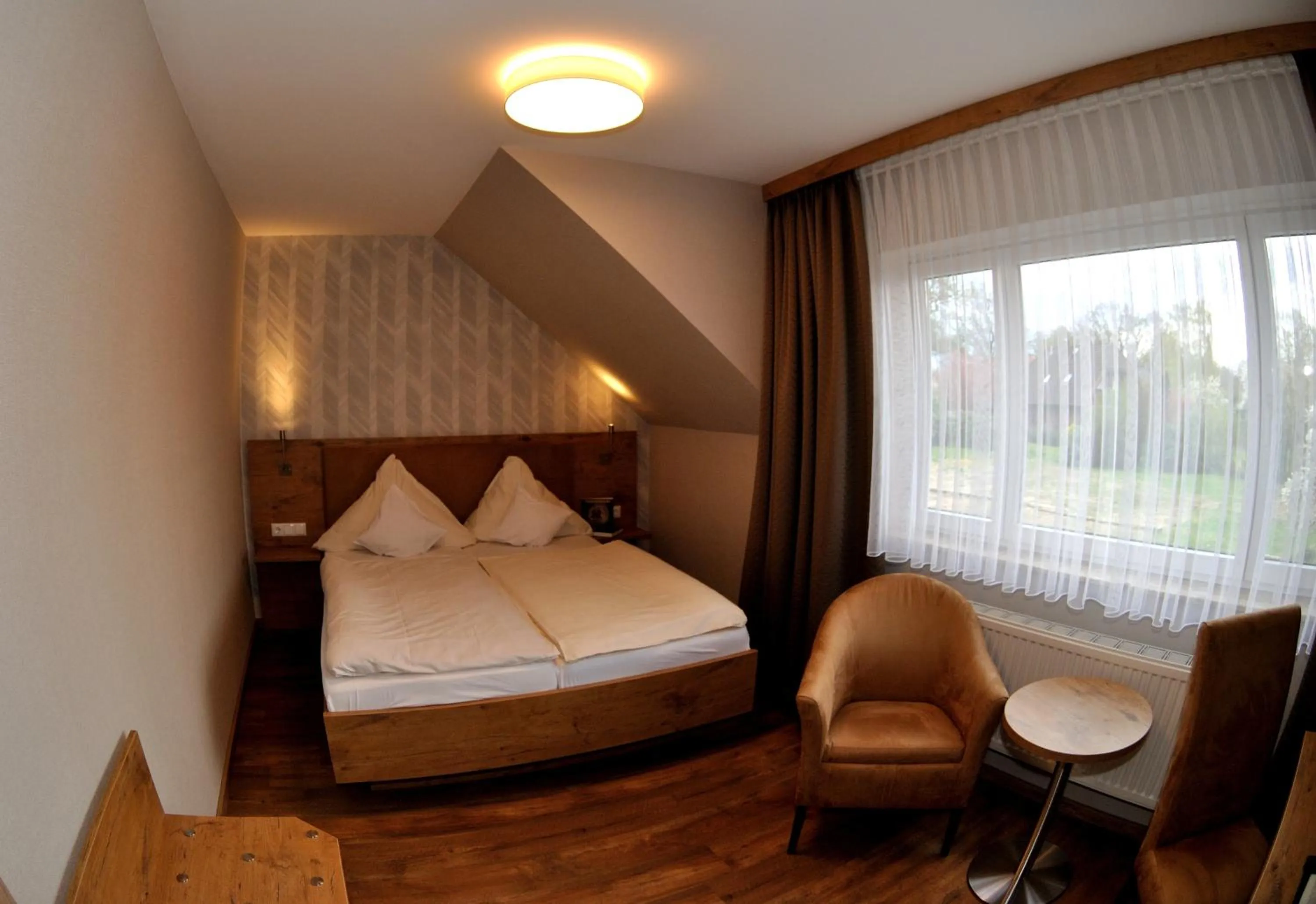 Bed in Gasthof Vossbur