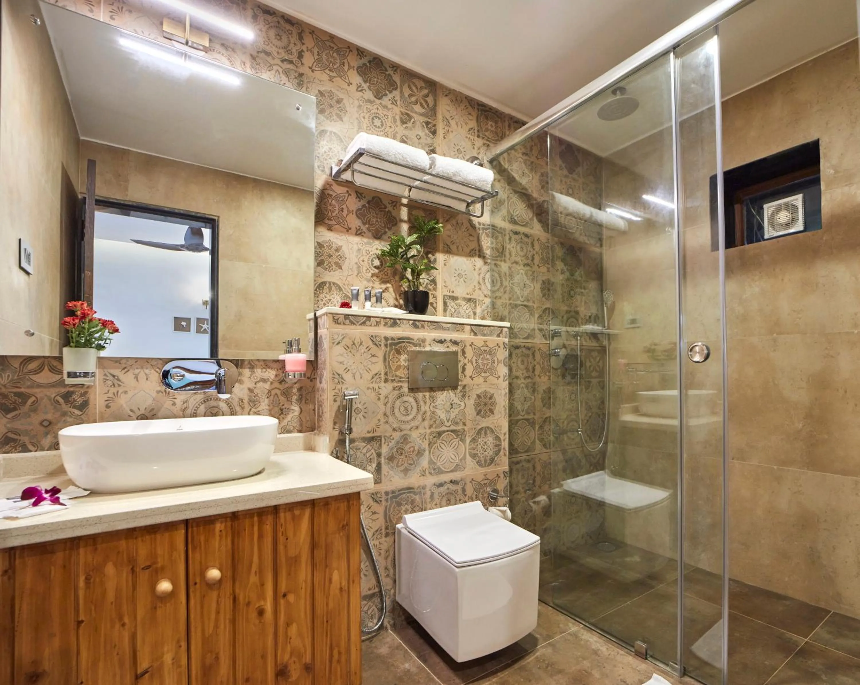 Bathroom in Sea Queen Beach Resort & Spa