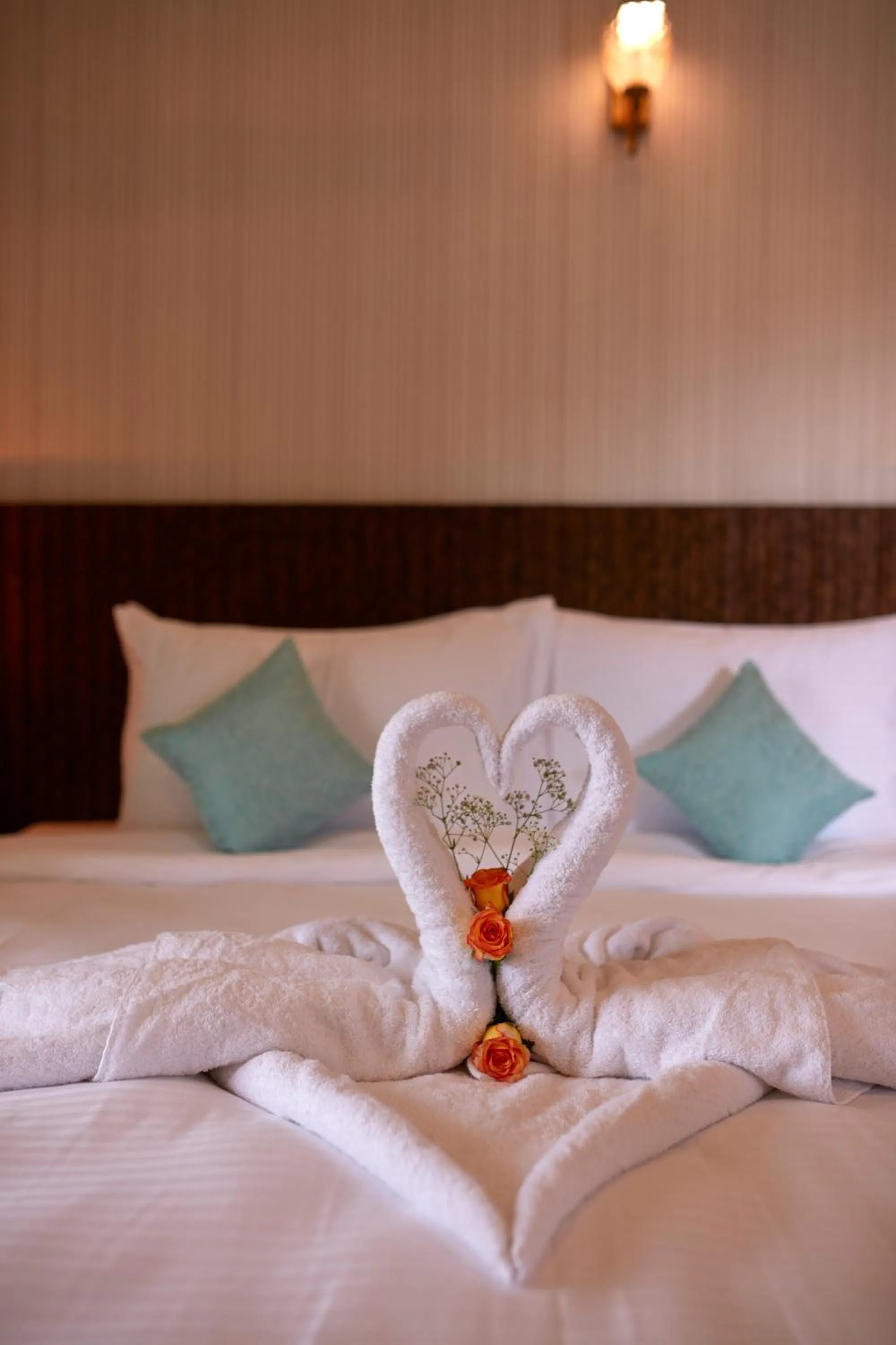 Bed in Sea Queen Beach Resort & Spa