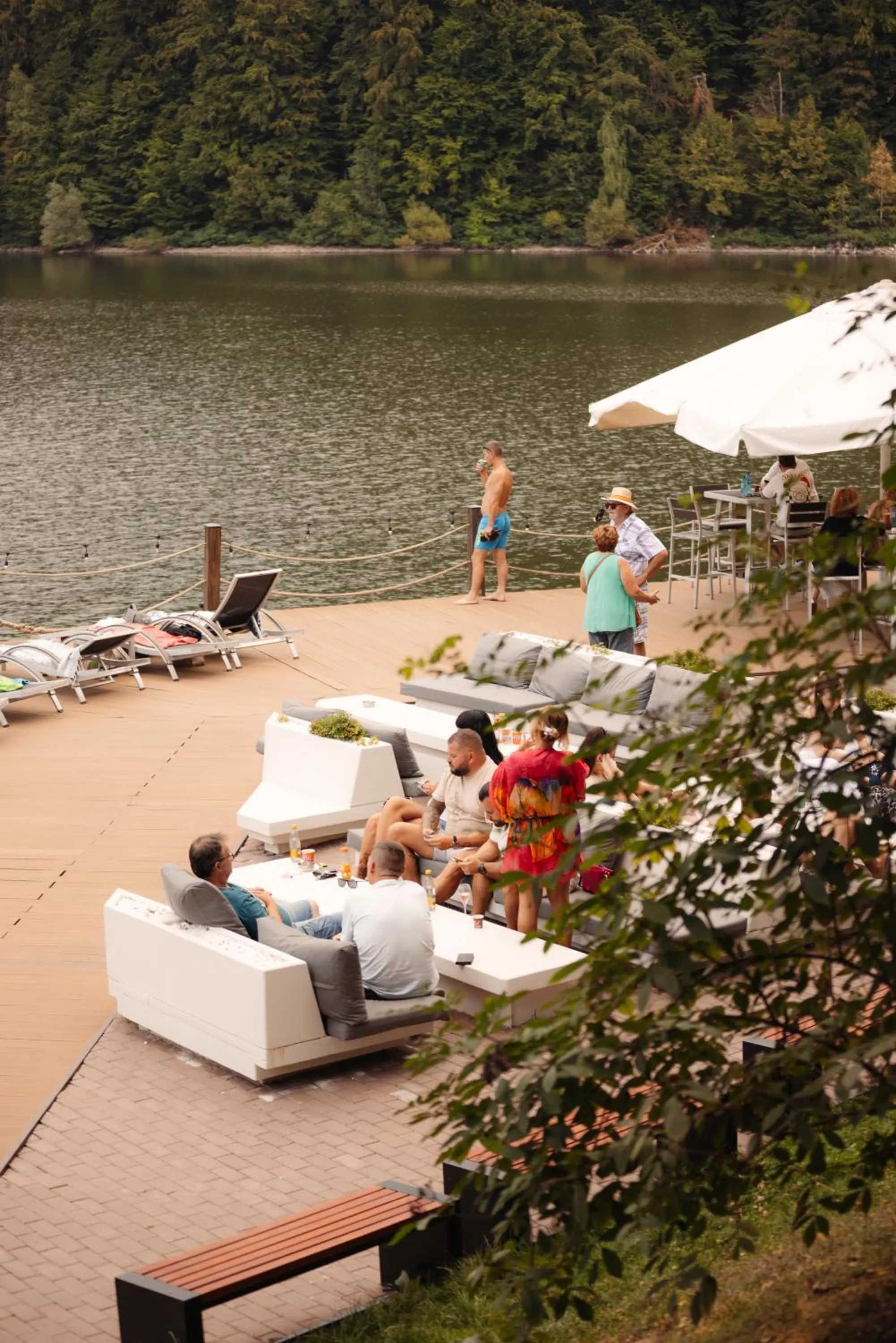 Balcony/Terrace in Adventure Lake Resort - Simared