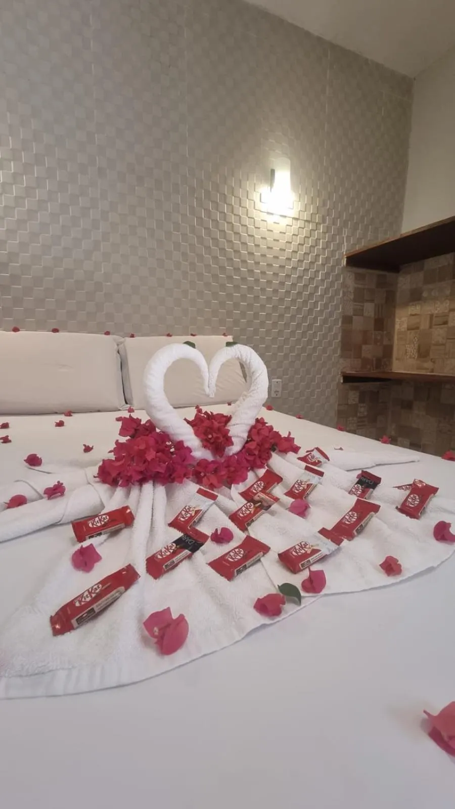 Decorative detail, Bed in Pousada Toca Jeri