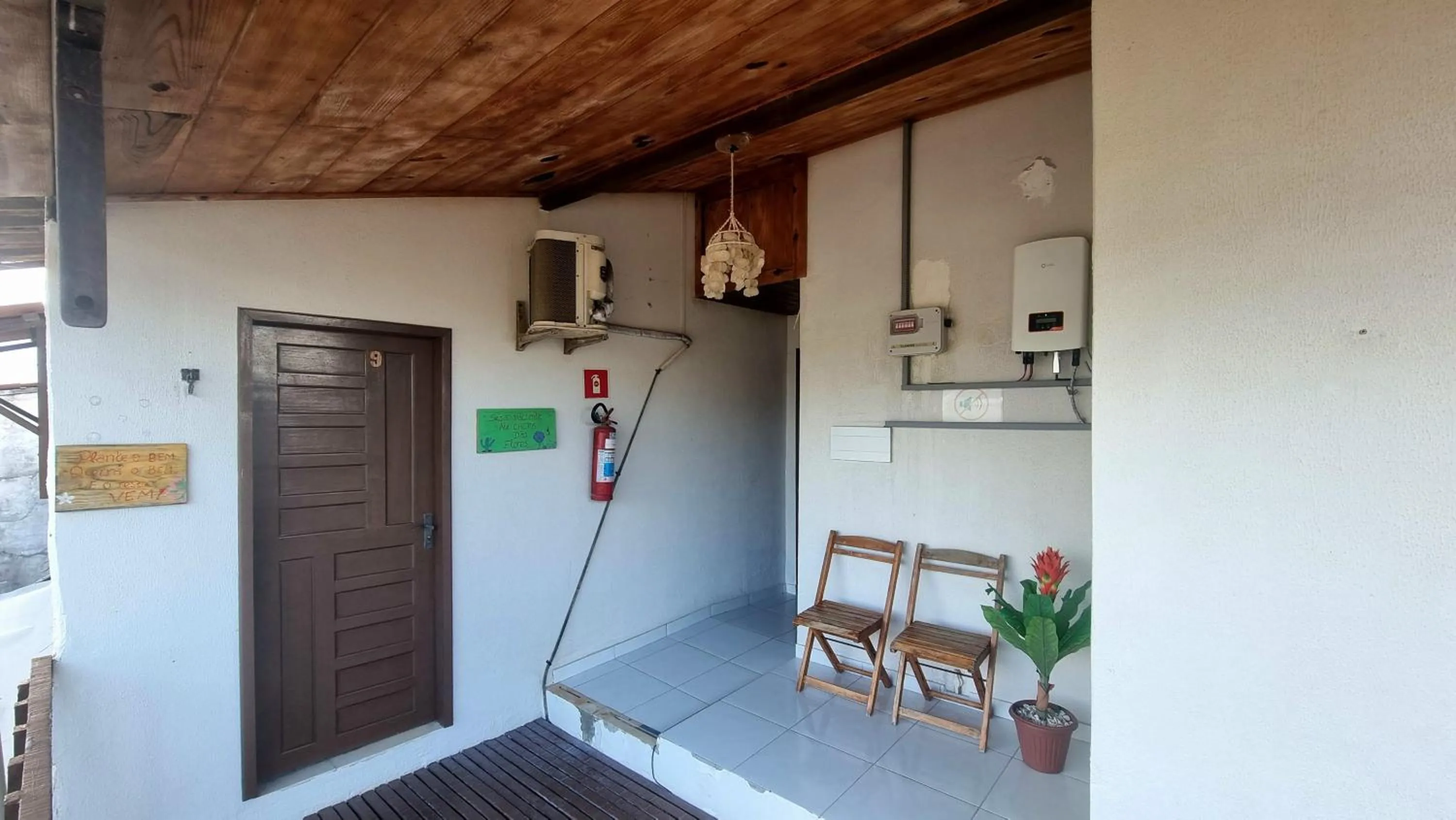 Seating area in Pousada Toca Jeri