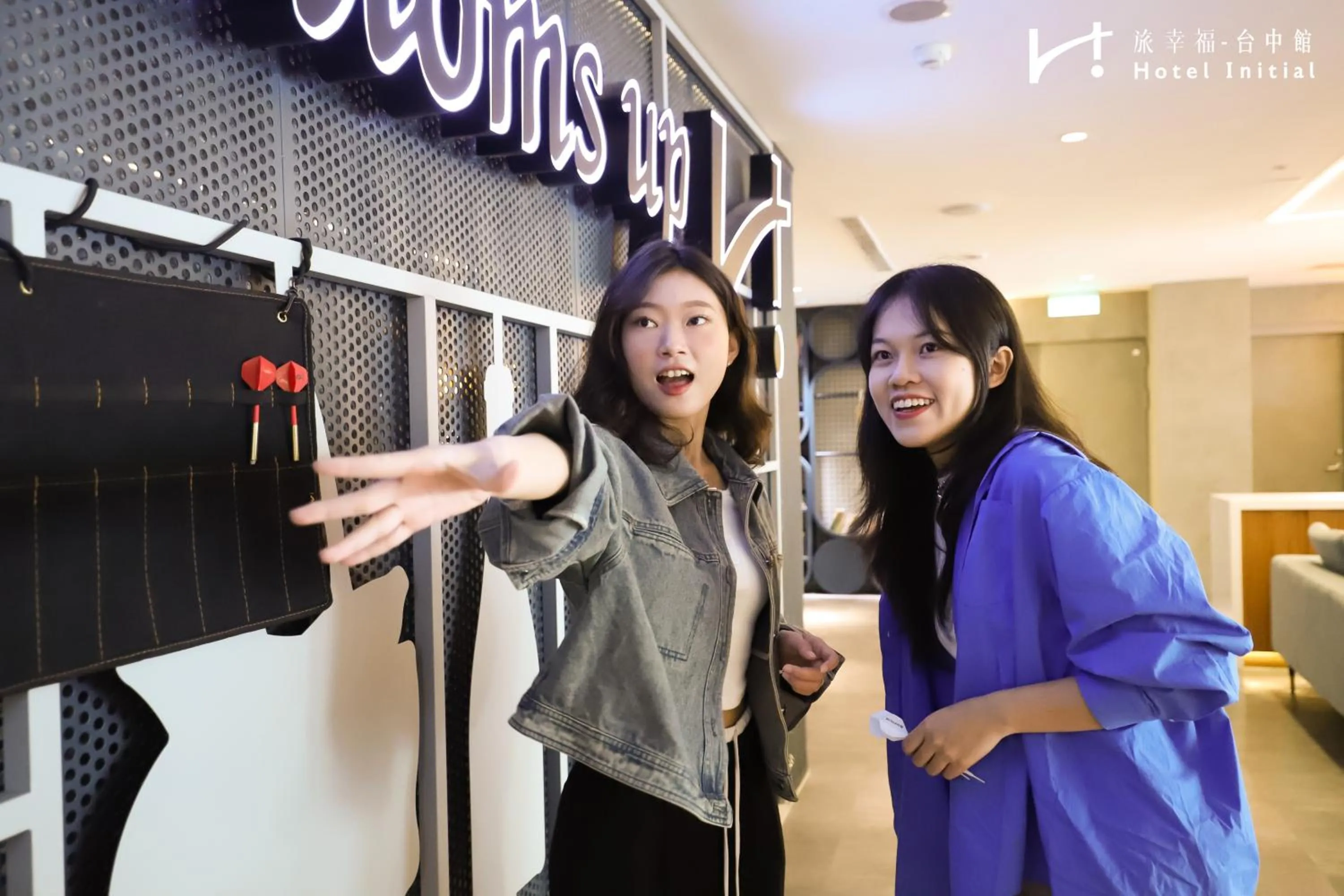 Darts in Hotel Initial-Taichung