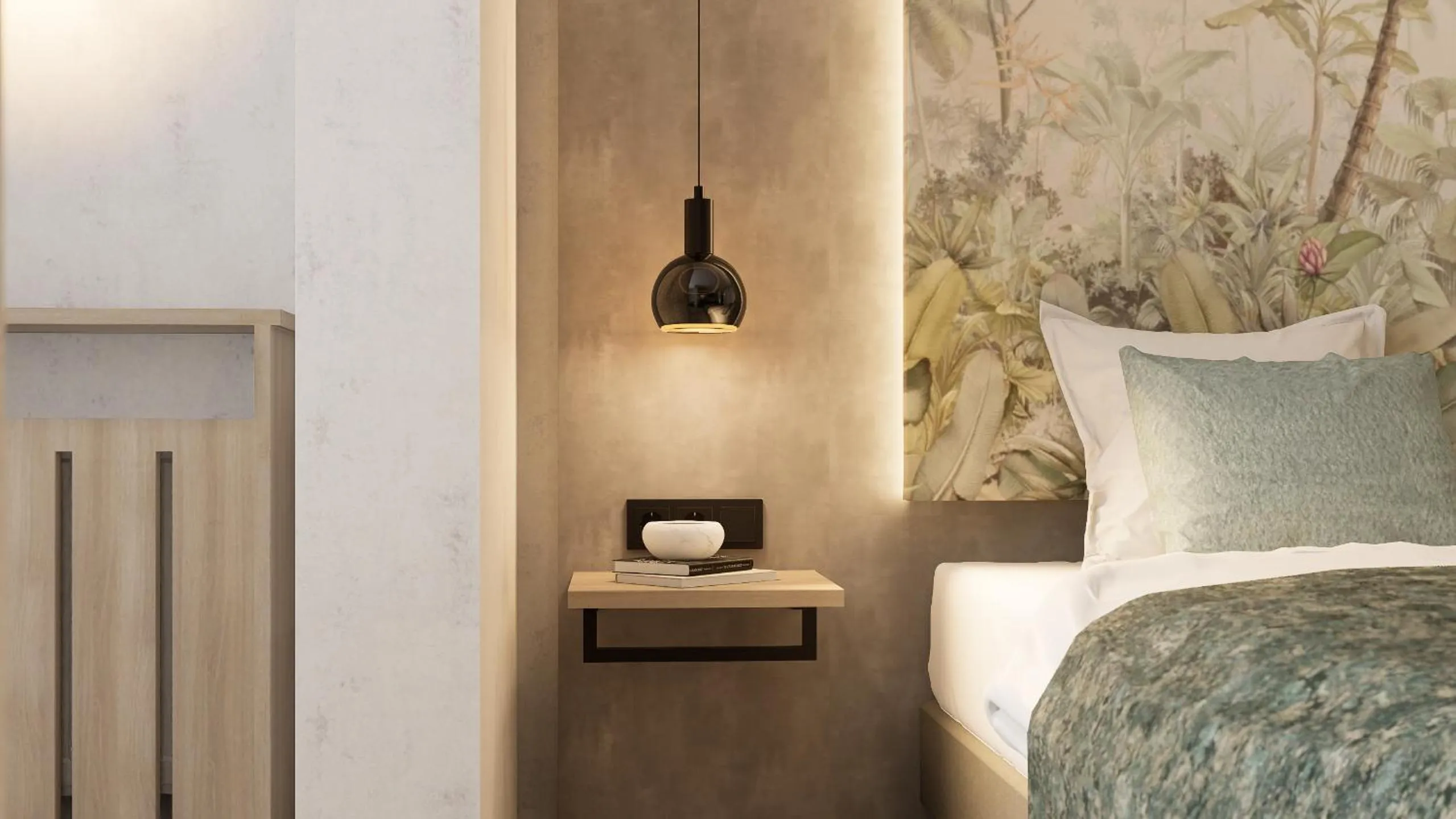 Bed in Insel Hotel Bonn - Superior