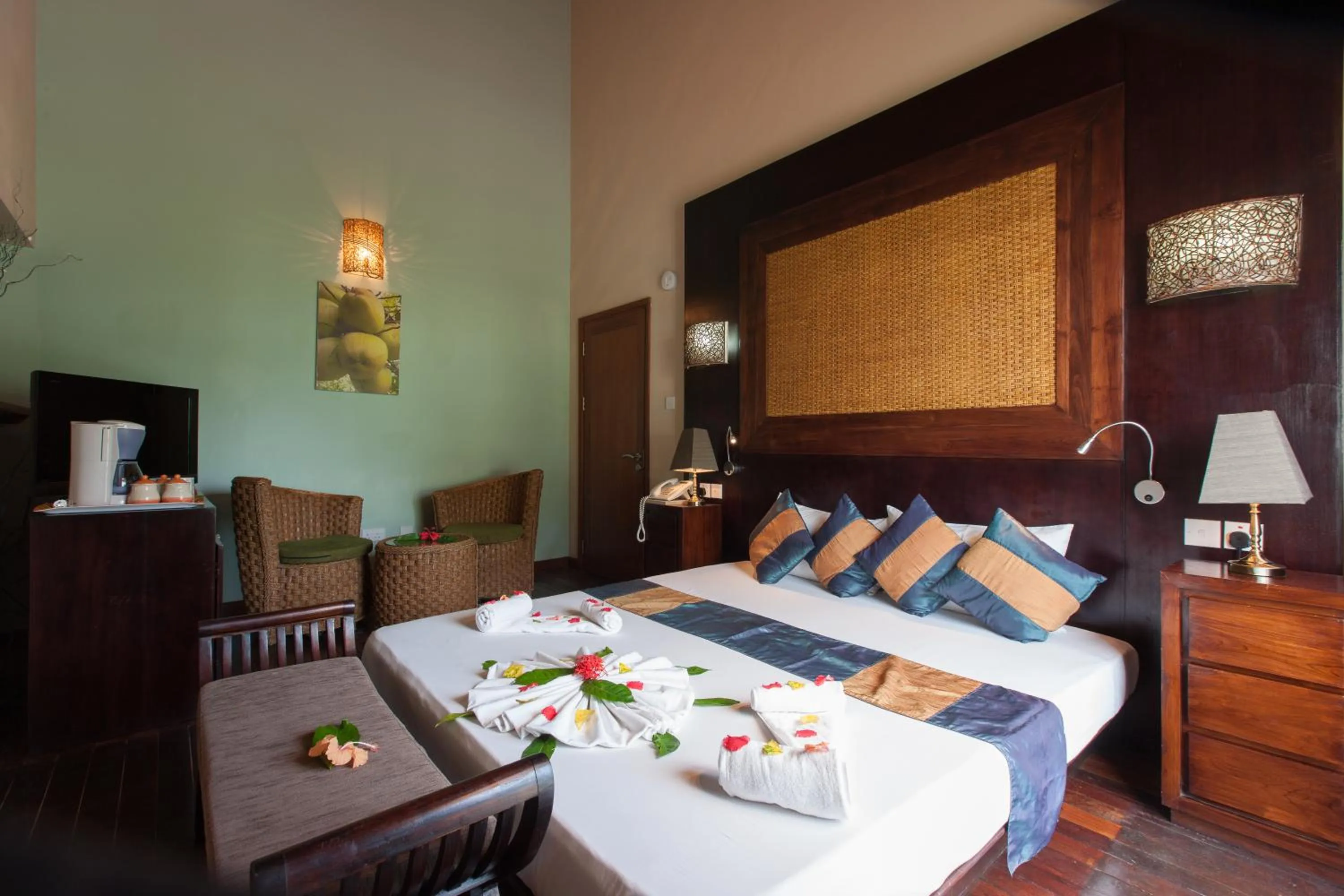 Bedroom, Bed in Le Relax Beach House