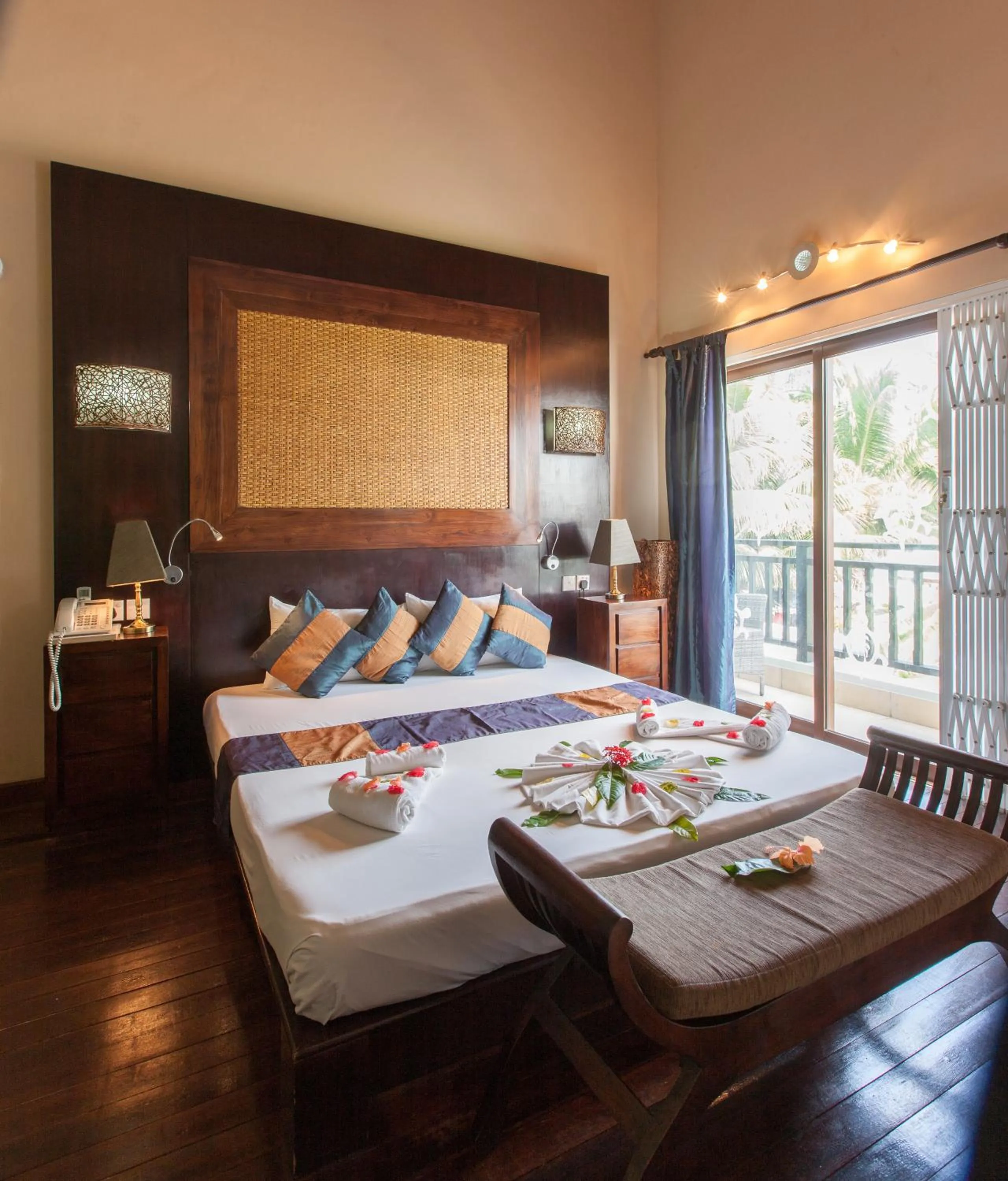 Bedroom, Bed in Le Relax Beach House